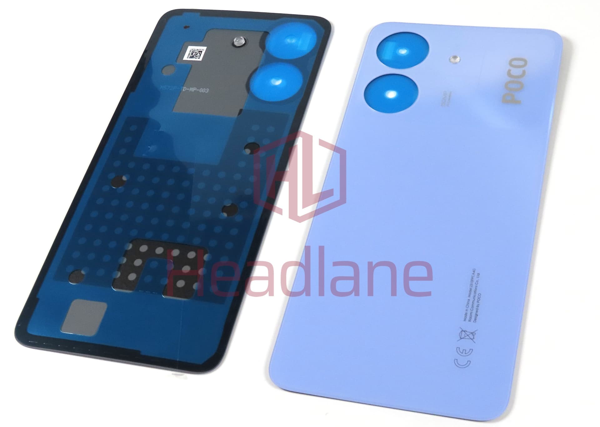 Xiaomi Poco C65 Back / Battery Cover - Light Blue - view 2