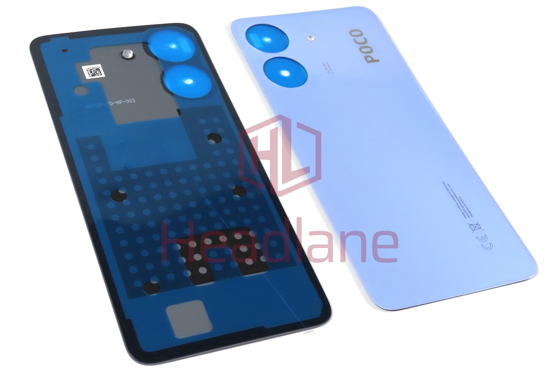 Xiaomi Poco C65 Back / Battery Cover - Light Blue - view 3