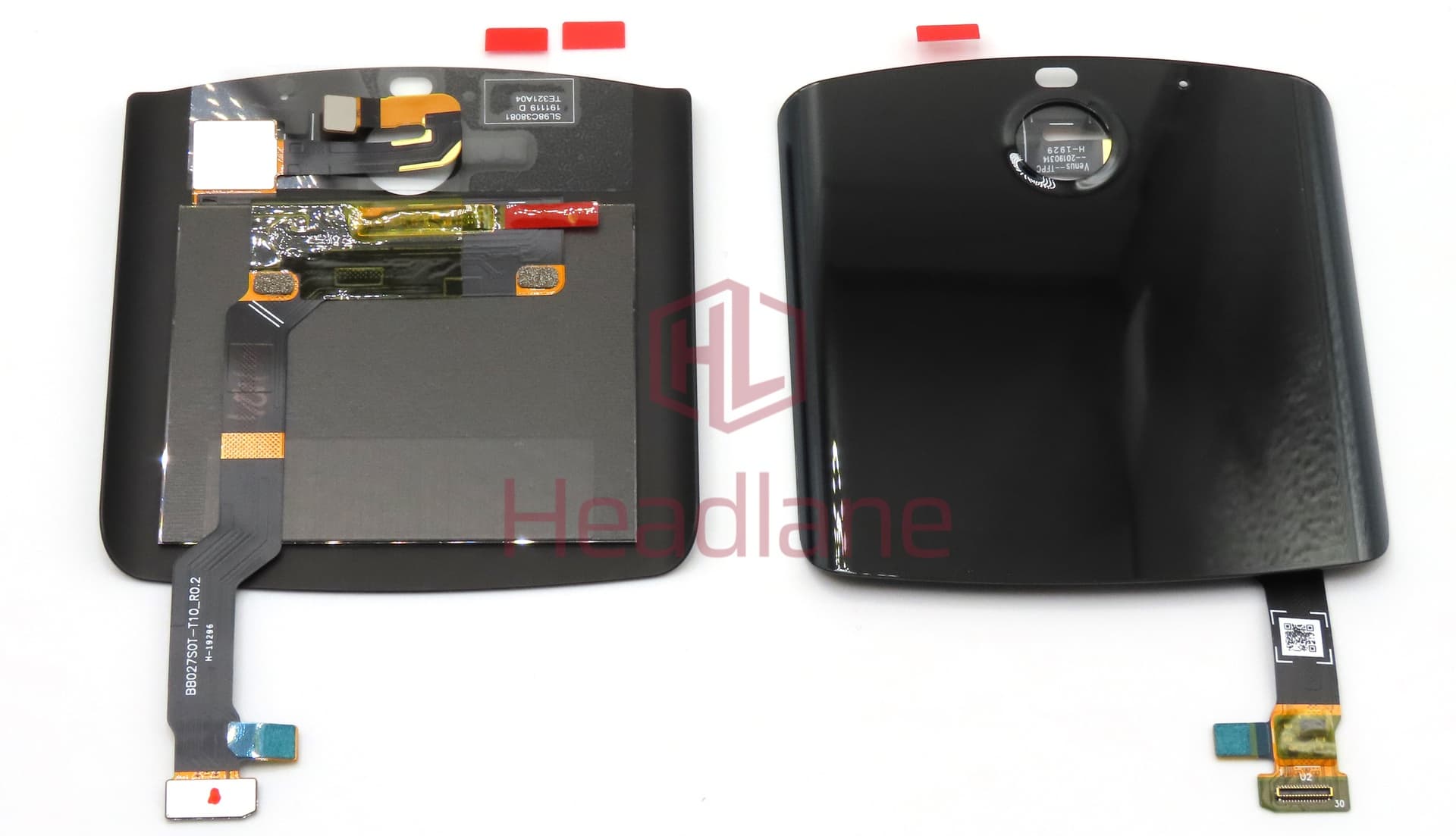 Motorola XT2000 razr Outer LCD Display / Screen + Touch - view 2