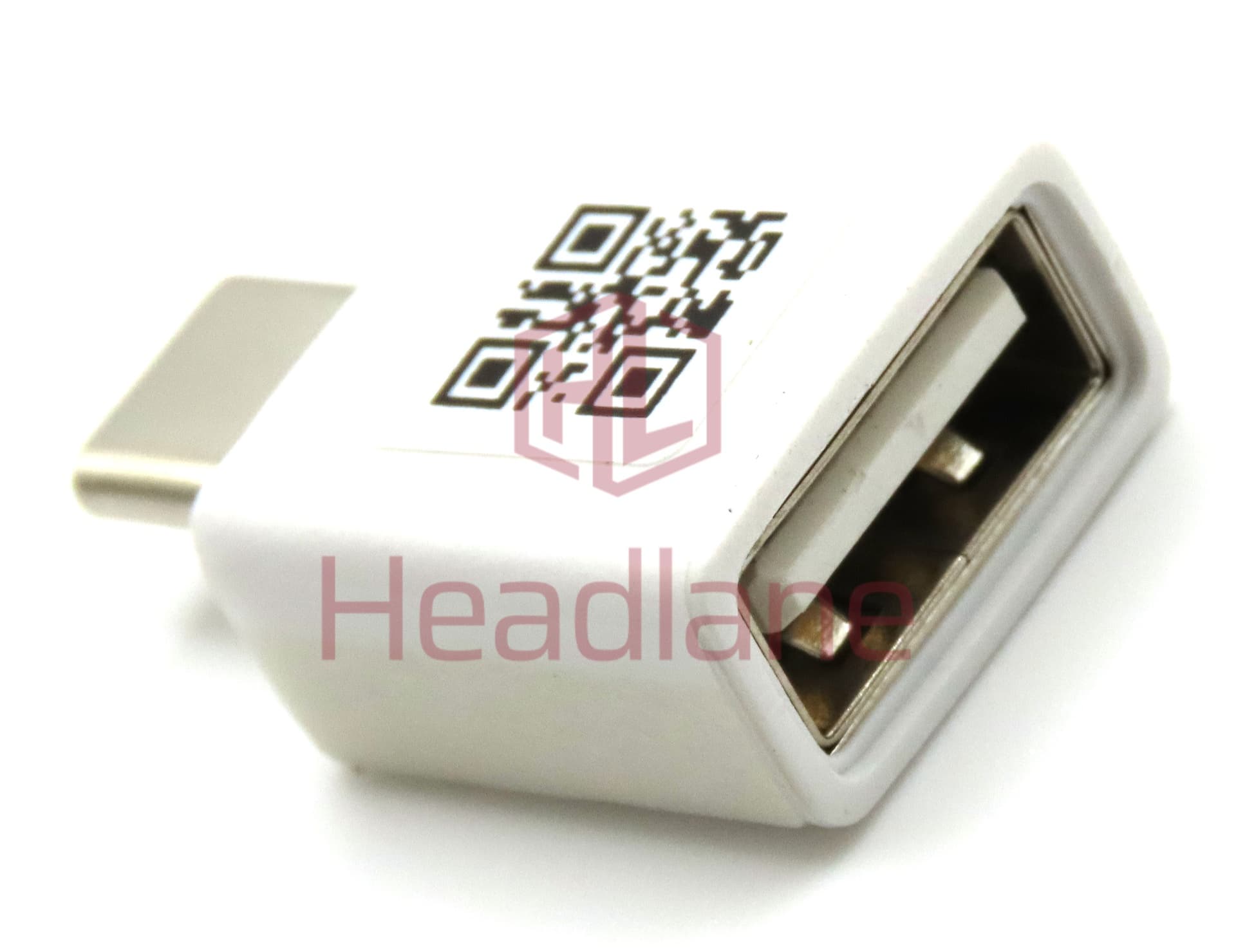 Oppo USB-C to USB-A OTG Adapter - White - view 2