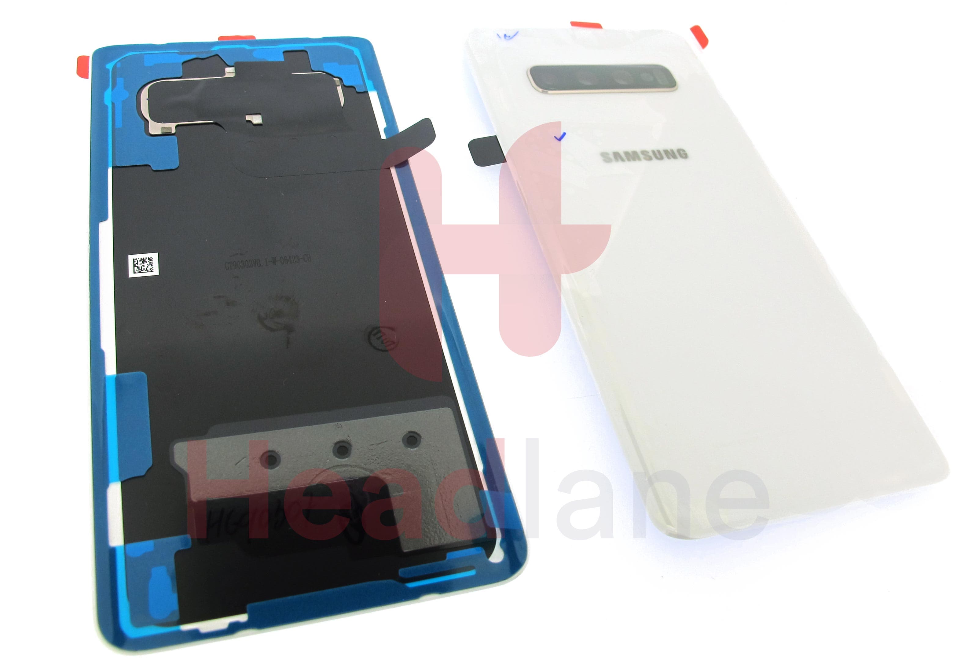 Samsung SM-G975 Galaxy S10+ / S10 Plus Back / Battery Cover - Ceramic White - view 2