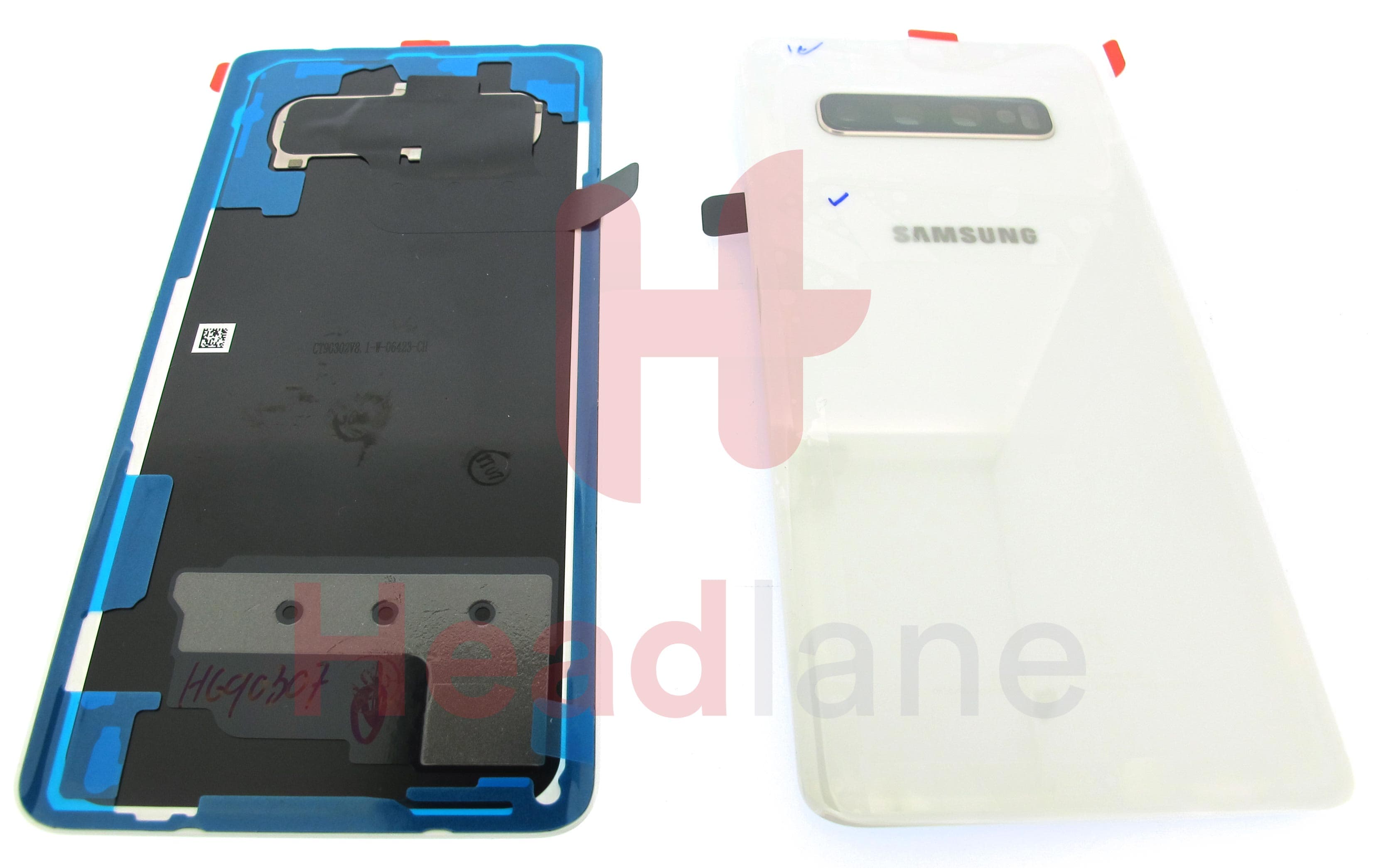 Samsung SM-G975 Galaxy S10+ / S10 Plus Back / Battery Cover - Ceramic White - view 3