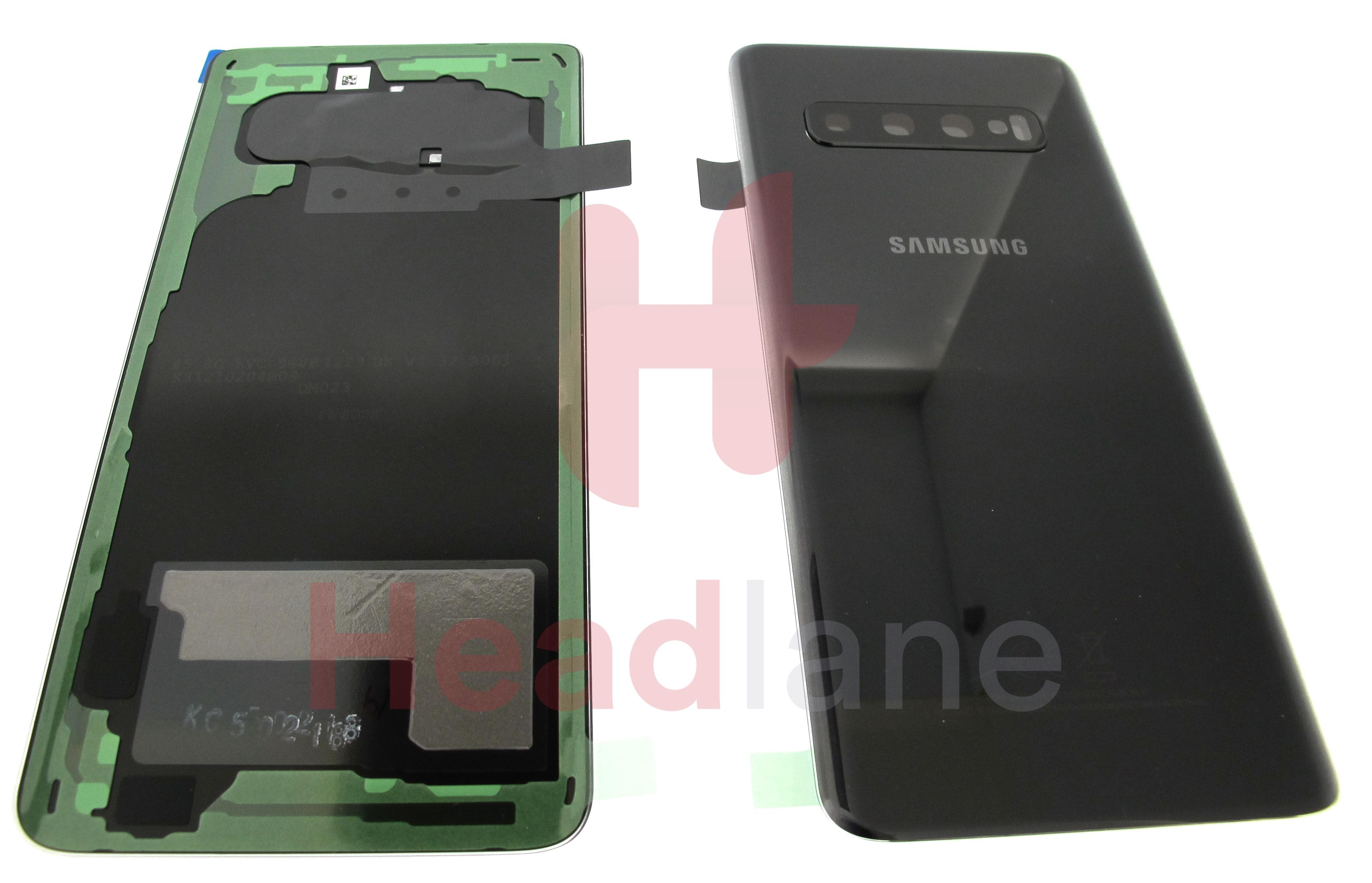 Samsung SM-G973 Galaxy S10 Back / Battery Cover - Prism Black - view 3