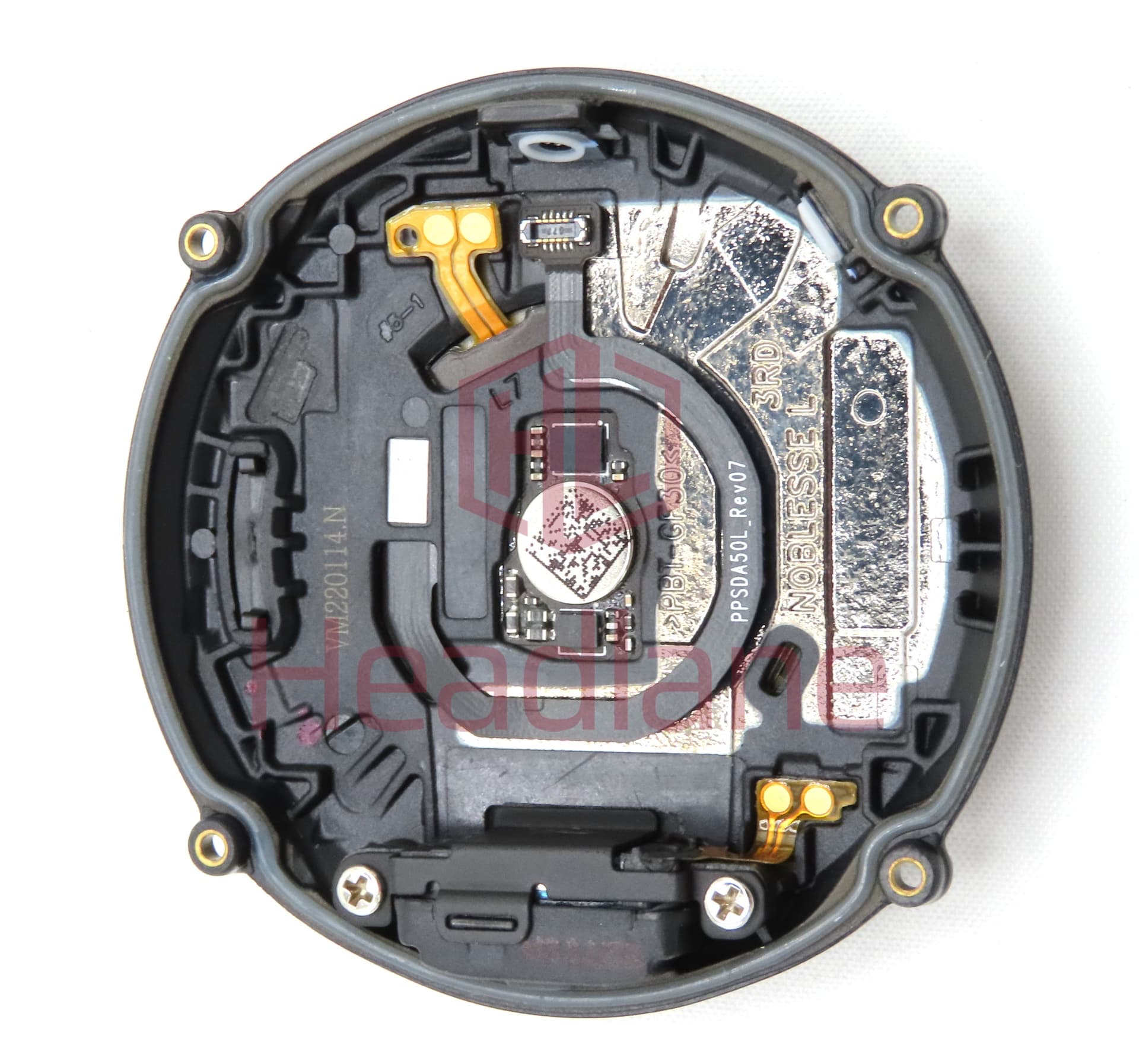 Samsung SM-R840 Galaxy Watch3 Back / Battery Cover - Silver - view 2