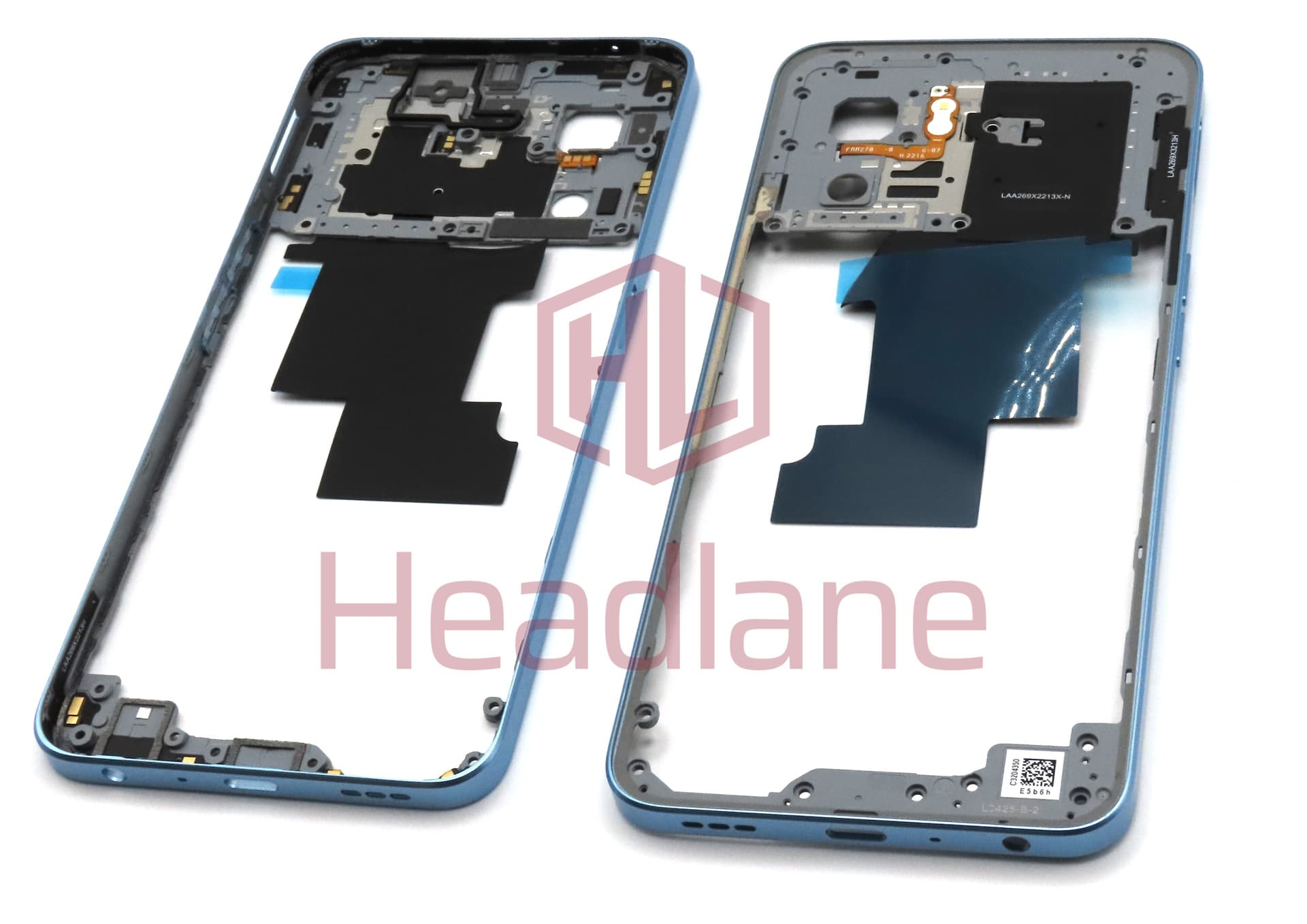 Oppo CPH2339 A77 5G Middle Cover / Chassis - Blue - view 2