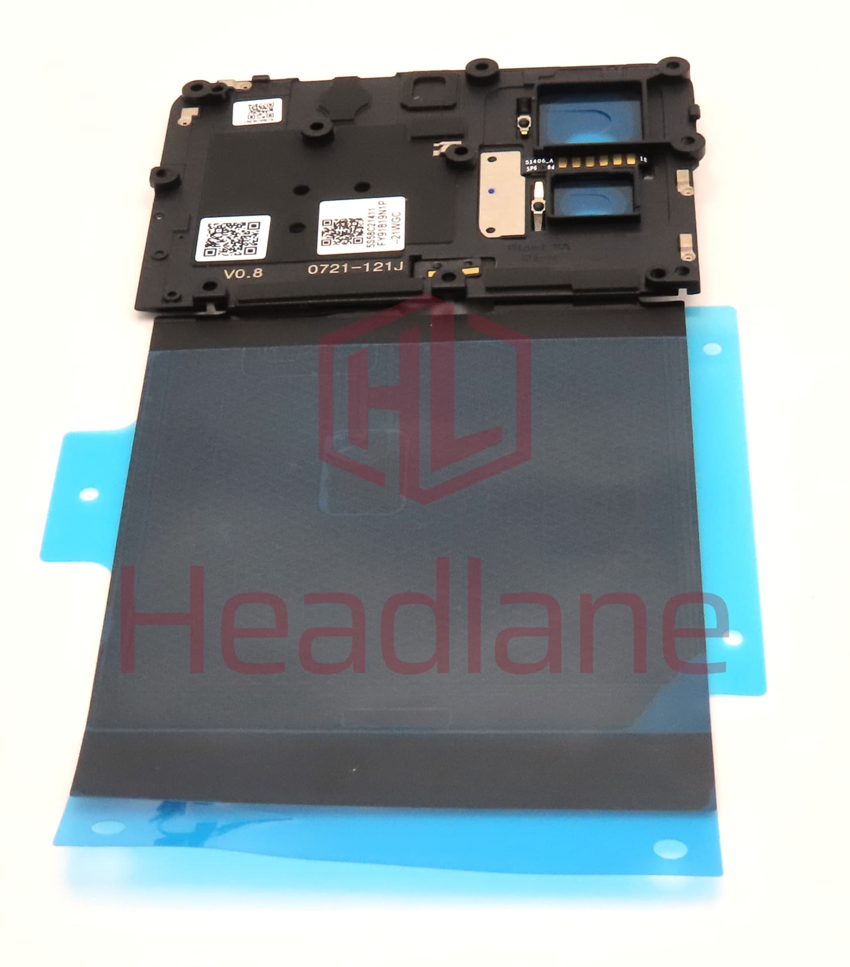 Motorola XT2245 Edge 30 Neo Top Bracket - Silver - view 2