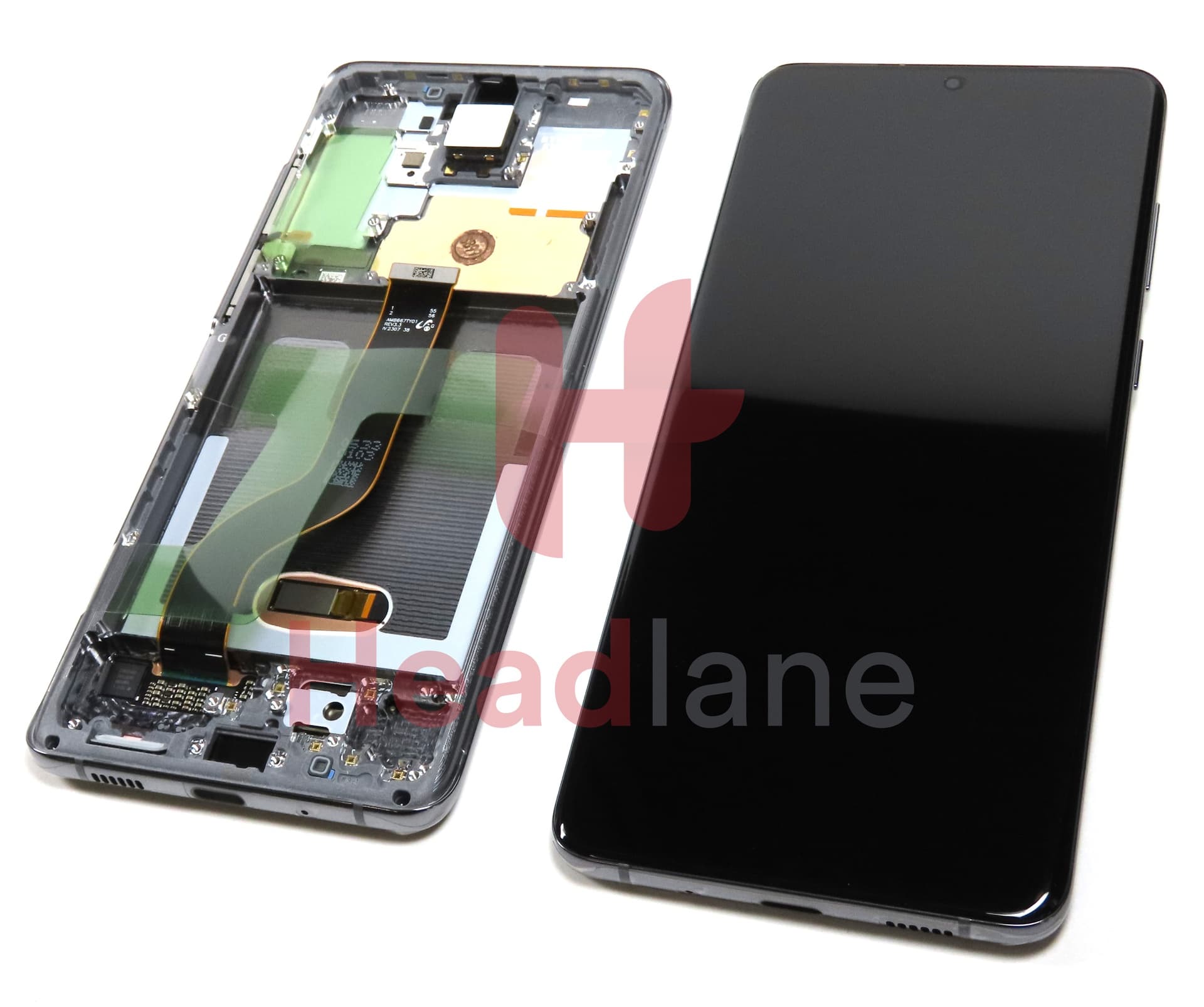 Samsung SM-G986 Galaxy S20+ / S20 Plus LCD Display / Screen + Touch - Grey (No Camera) (No Box) - view 3