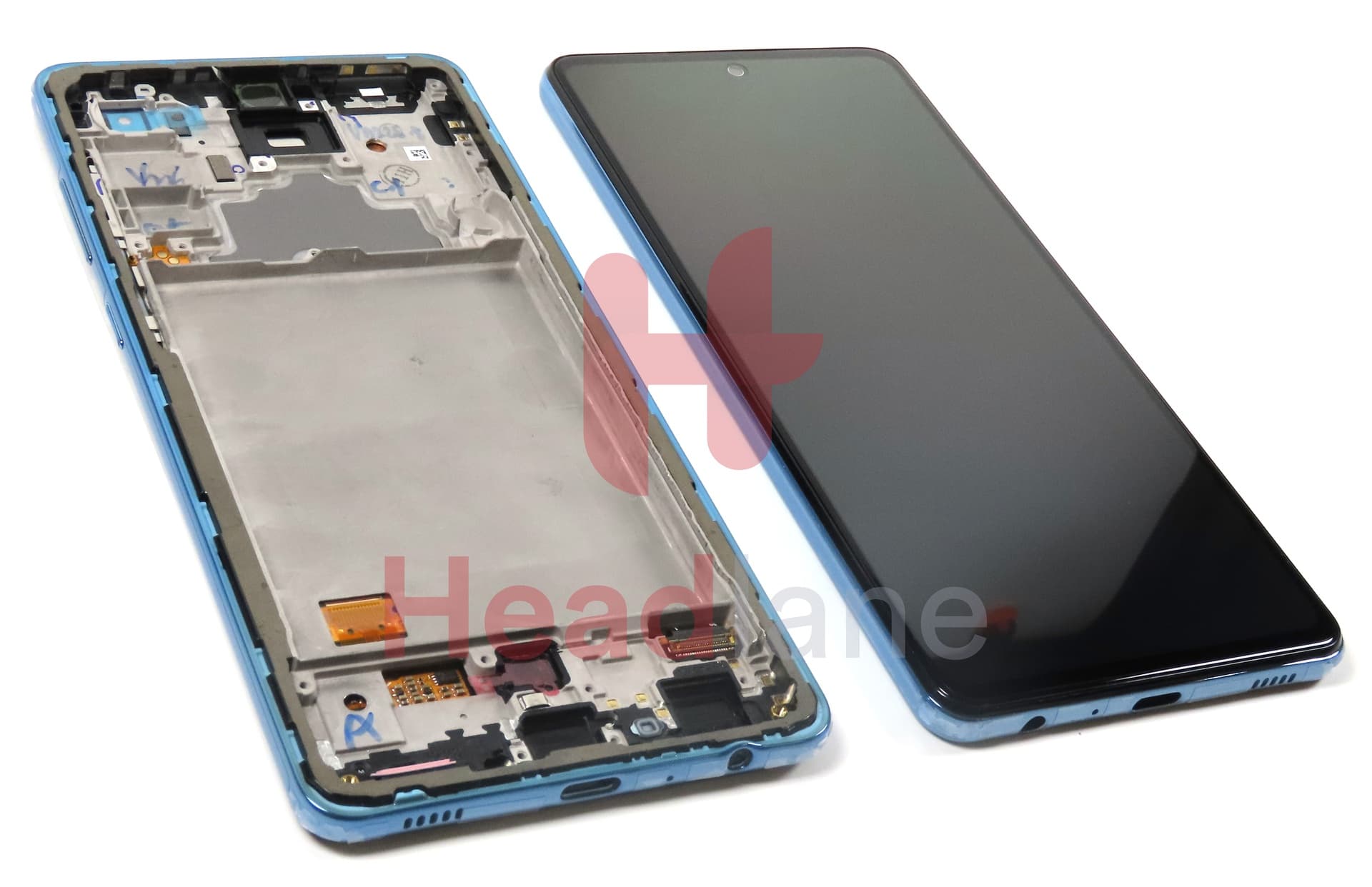 Samsung SM-A725 Galaxy A72 4G LCD Display / Screen + Touch - Blue (No Box) - view 2