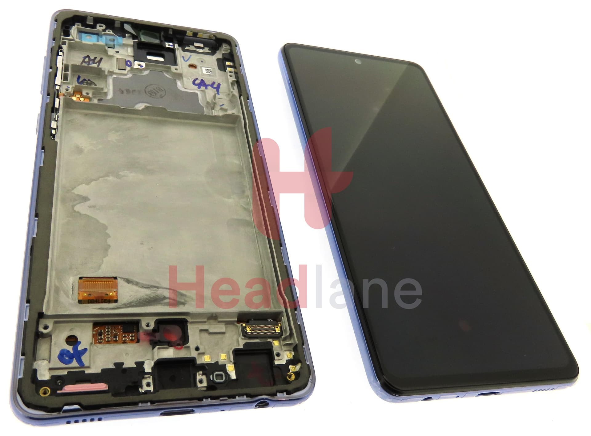 Samsung SM-A725 Galaxy A72 4G LCD Display / Screen + Touch - Violet (No Box) - view 2