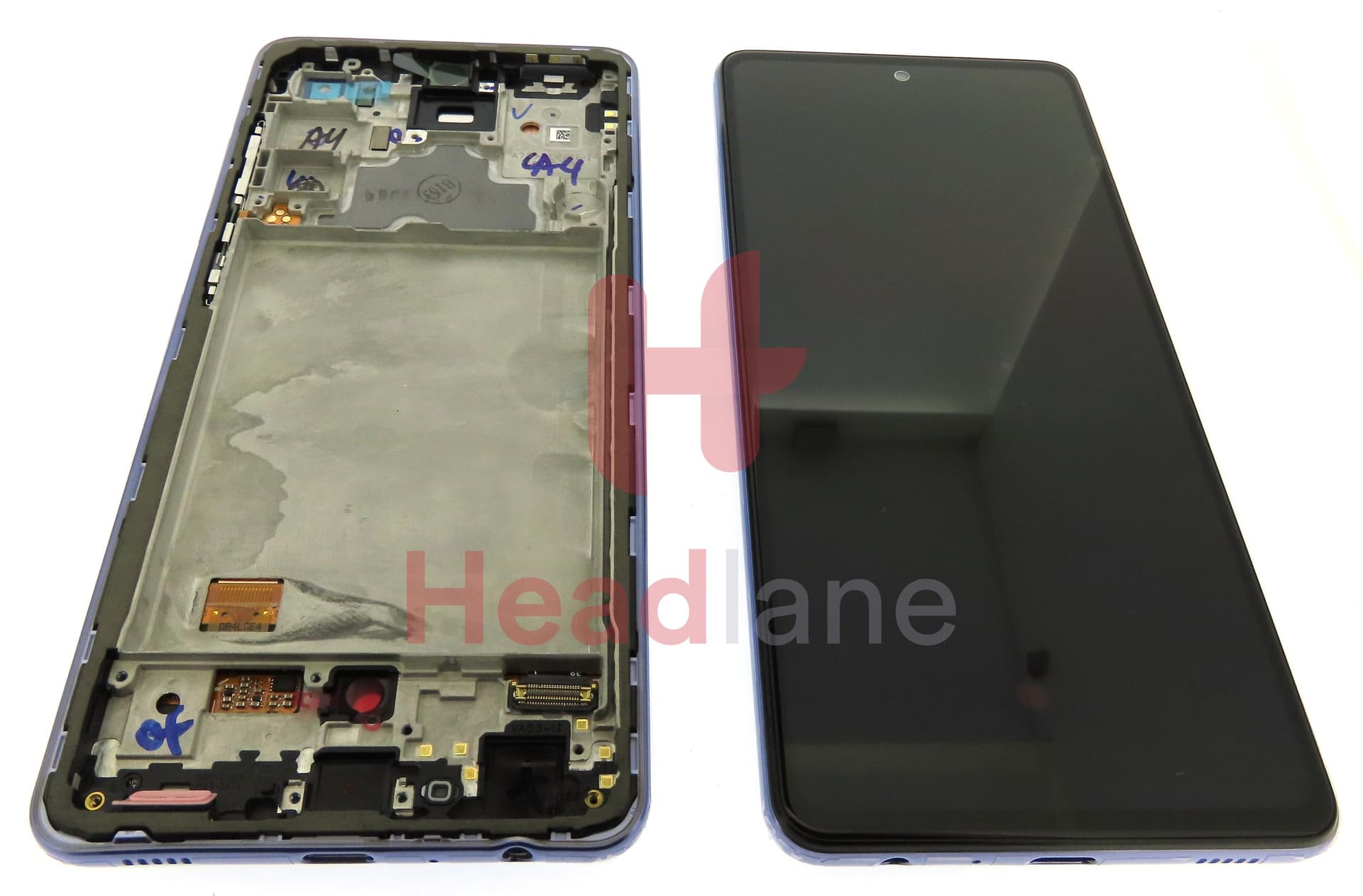 Samsung SM-A725 Galaxy A72 4G LCD Display / Screen + Touch - Violet (No Box) - view 3