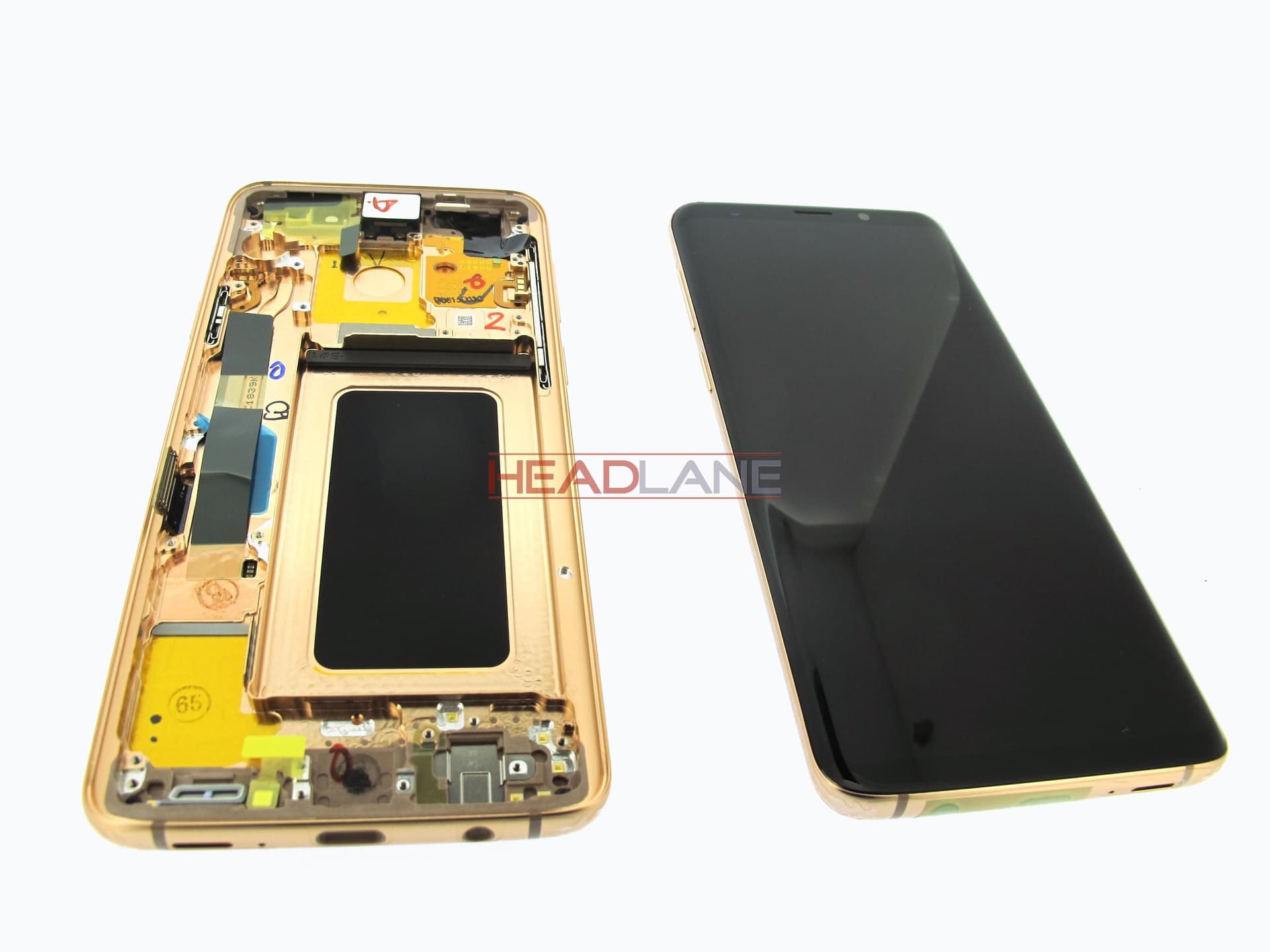 Samsung SM-G965F Galaxy S9+ LCD Display / Screen + Touch - Gold (No Box) - view 2