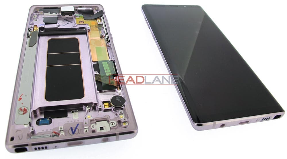 Samsung SM-N960 Galaxy Note 9 LCD Display / Screen + Touch - Lavender (No Box) - view 2