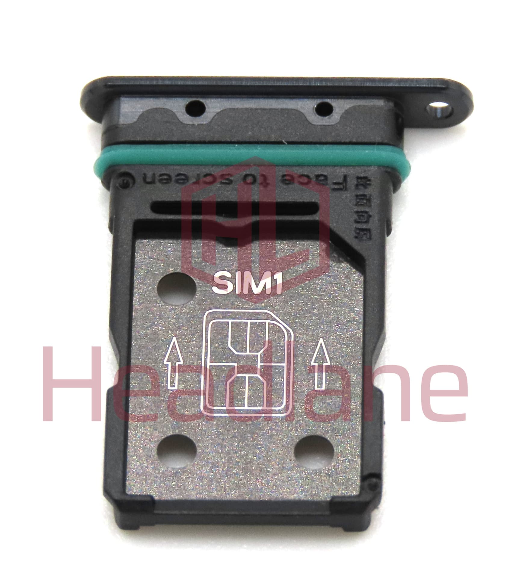 Oppo CPH2089 Reno4 Pro 5G SIM Card Tray - Black - view 2