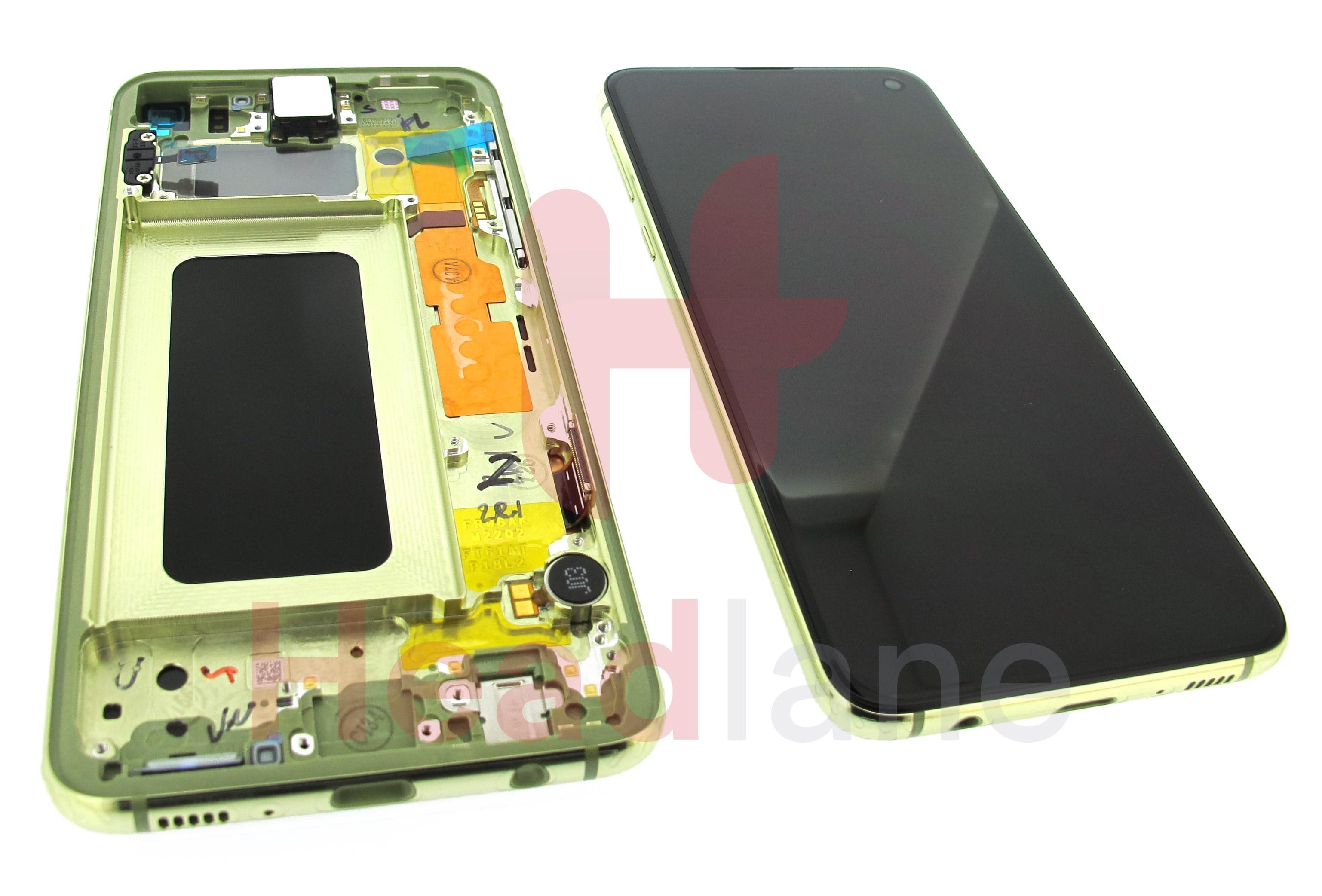 Samsung SM-G970 Galaxy S10E LCD Display / Screen + Touch - Canary Yellow - view 2