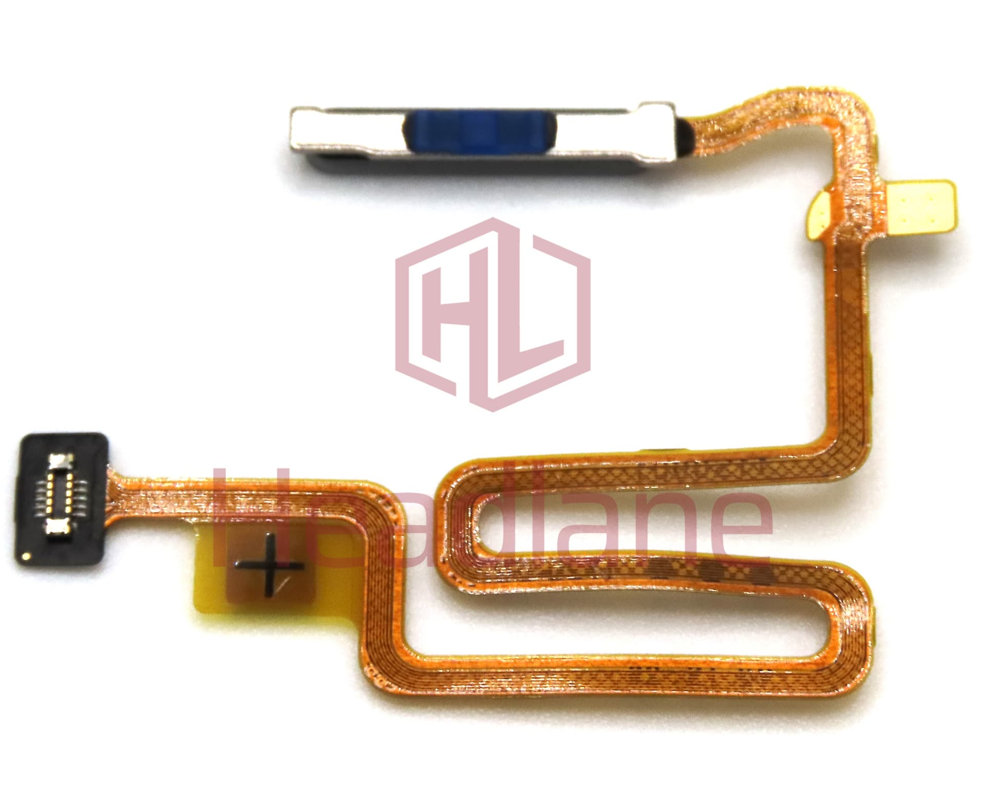 Oppo CPH2195 CPH2263 CPH2197 CPH2303 A54 5G A74 5G Fingerprint Reader / Sensor - Silver - view 2