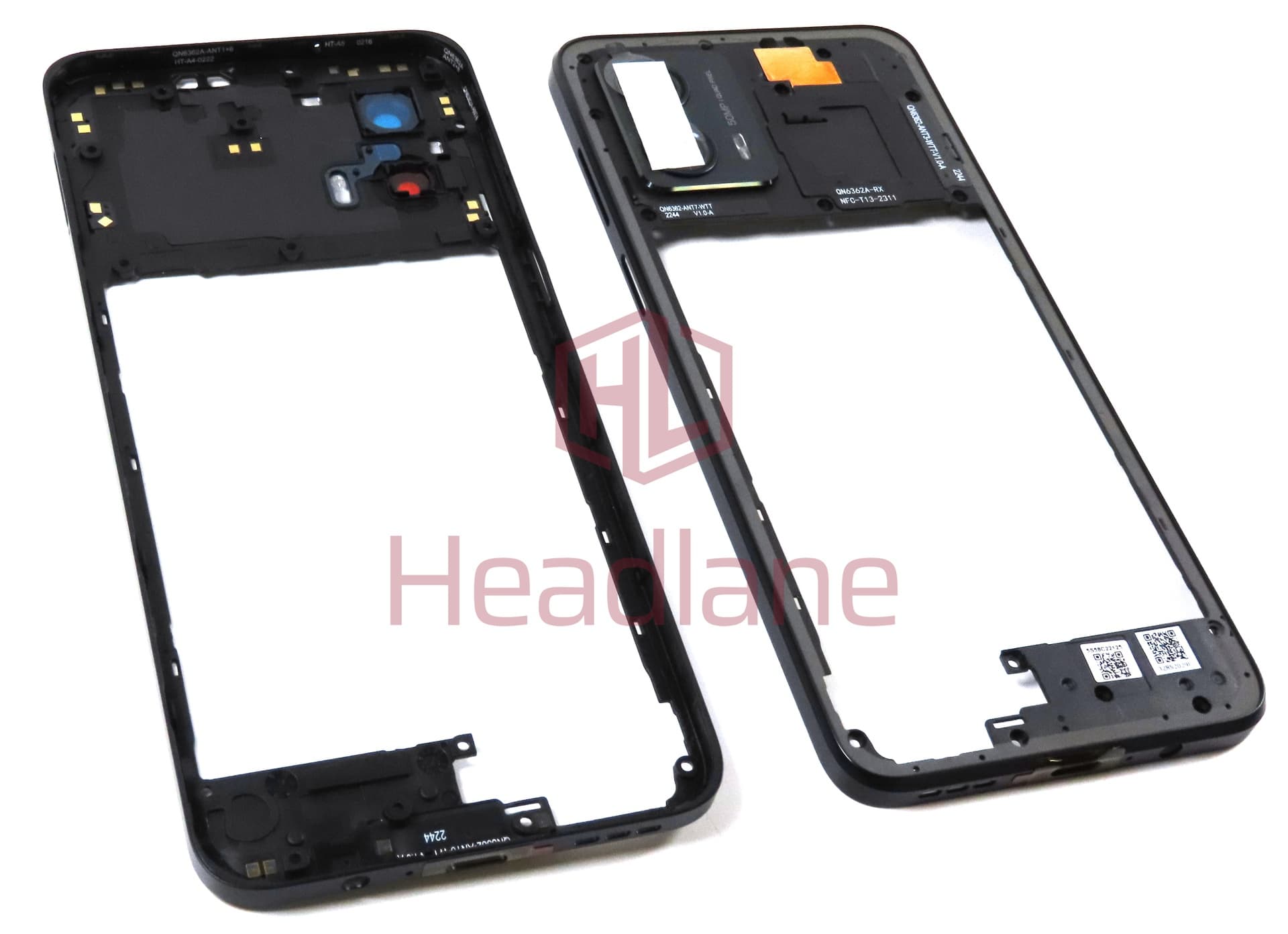 Motorola XT2335 Moto G53 Back / Middle Cover / Chassis - Blue - view 2