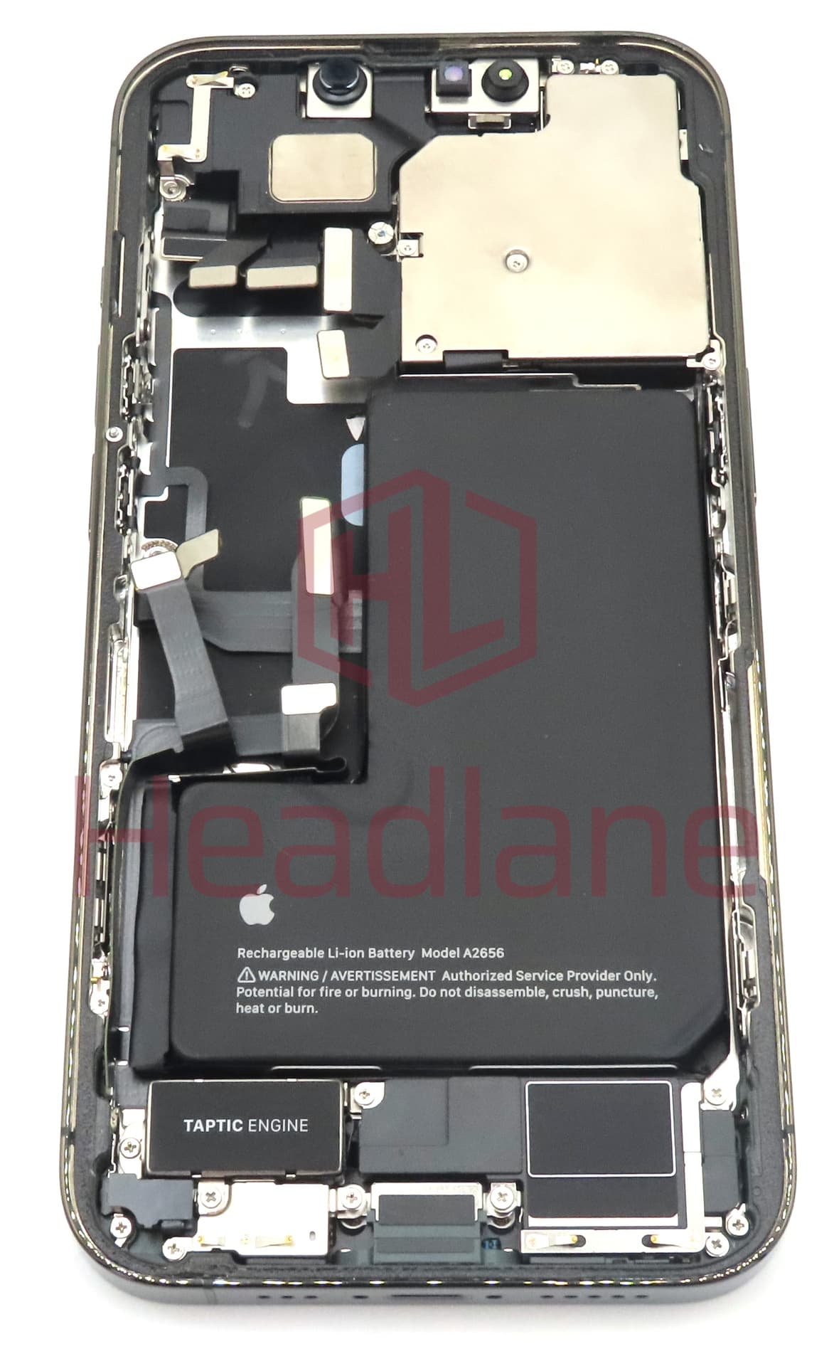 iPhone 13 Back / Battery Cover + Small Parts - Green (Pulled - Grade A) - view 2