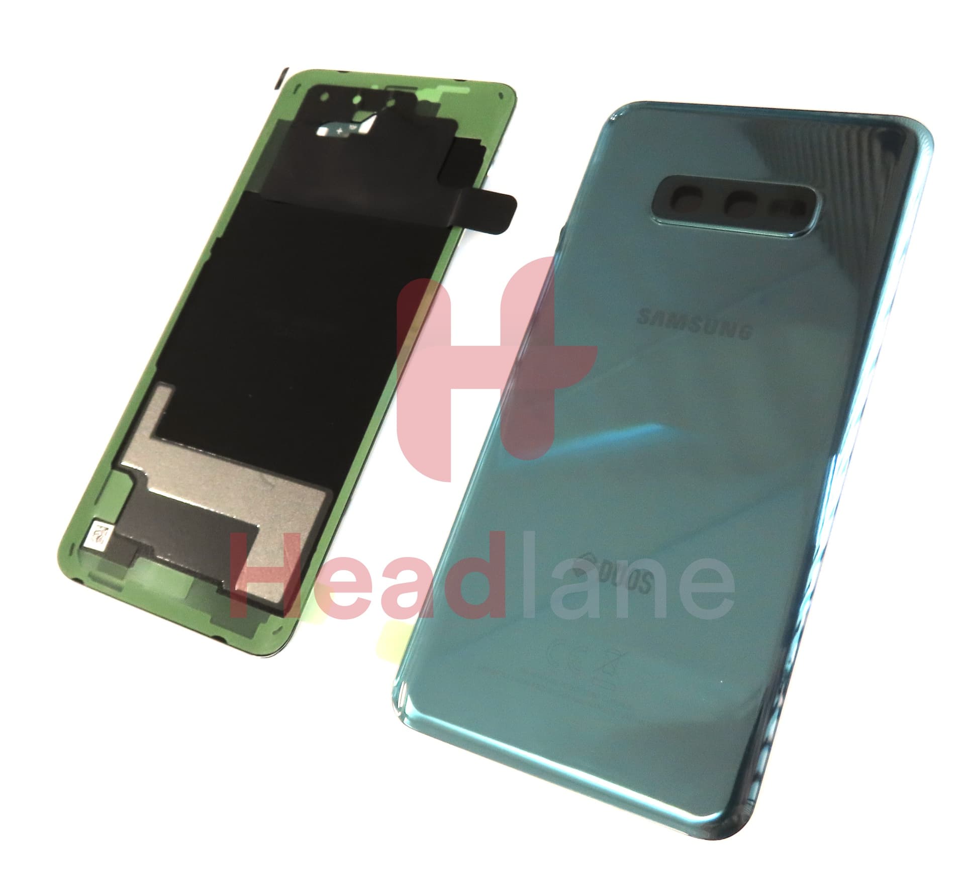 Samsung SM-G975 Galaxy S10+ / S10 Plus Back / Battery Cover - Prism Green (DUOS) - view 2