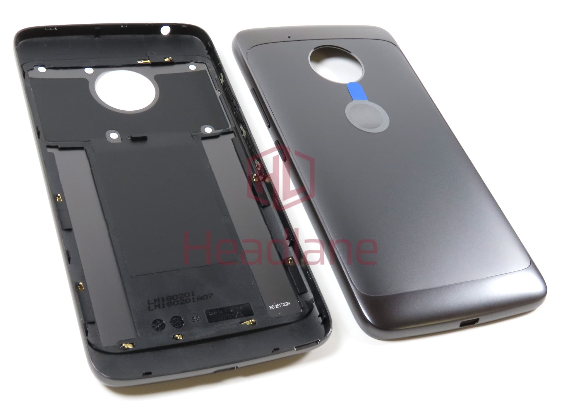 Lenovo / Motorola XT1675 XT1676 Moto G5 Back / Battery Cover - Grey - view 2