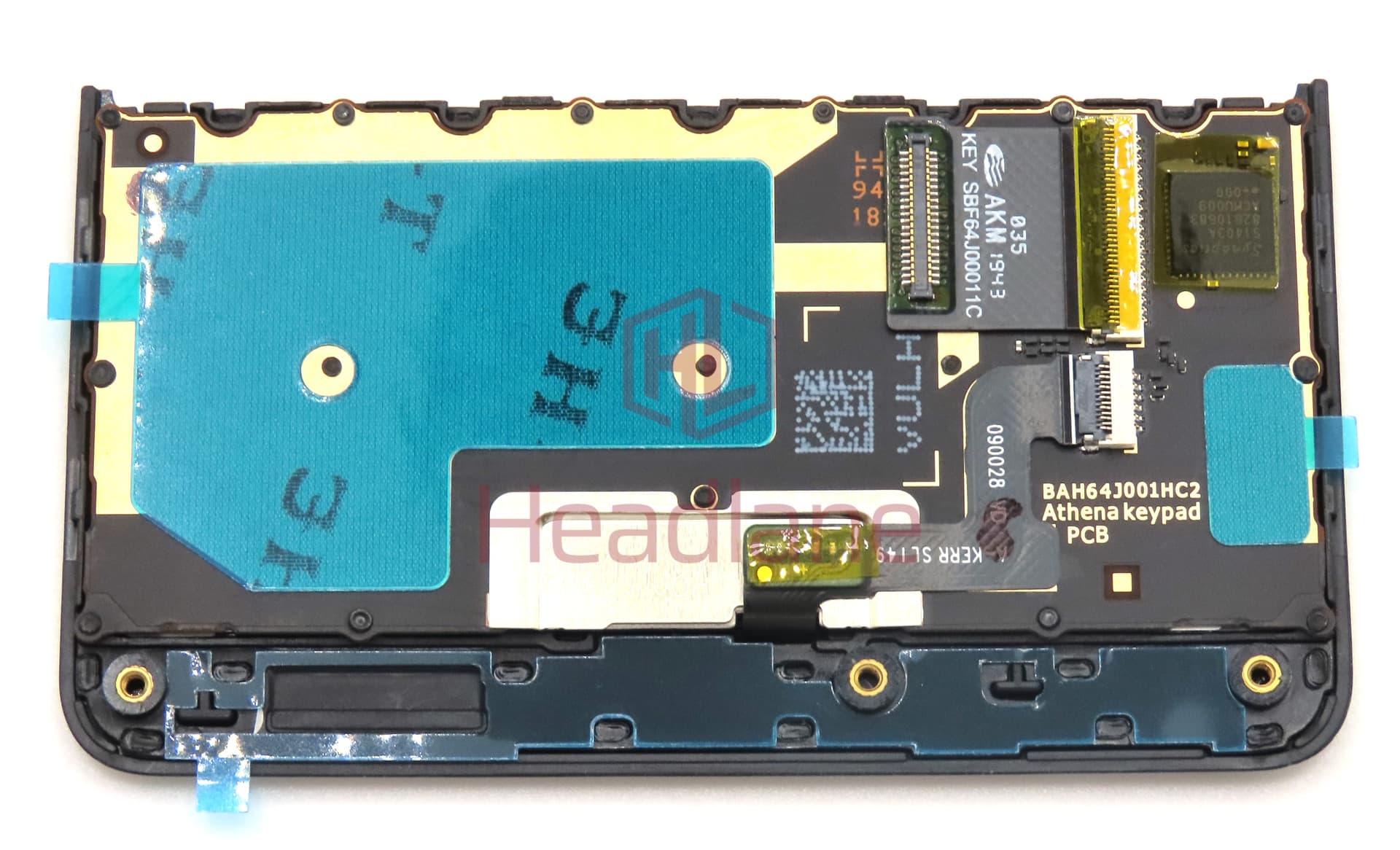 Blackberry Key2 Keypad / Keyboard - Black (QWERTY) - view 2