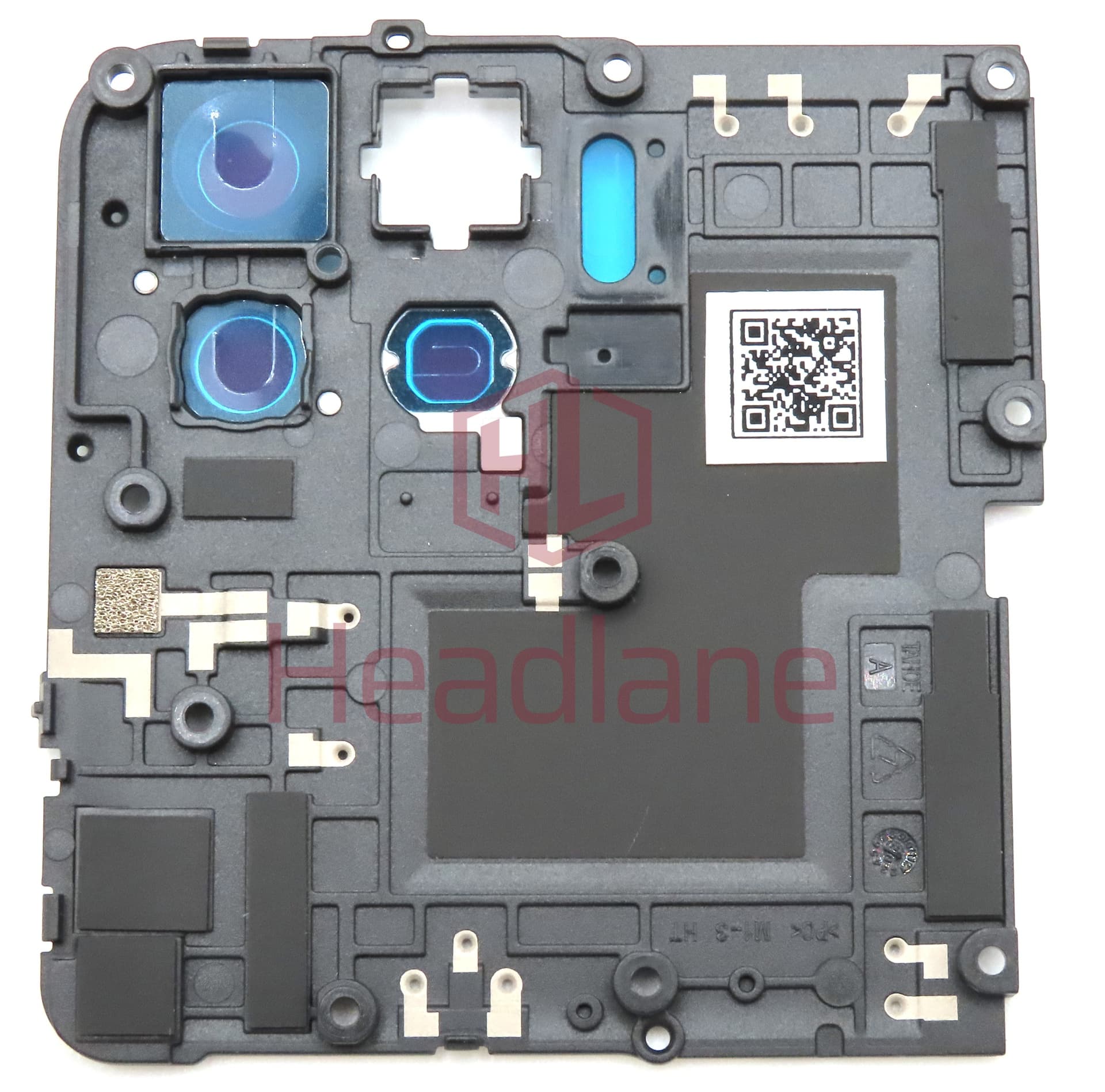 Motorola XT2125 Moto G100 Rear Antenna + Camera Cover / Lens - Blue - view 2