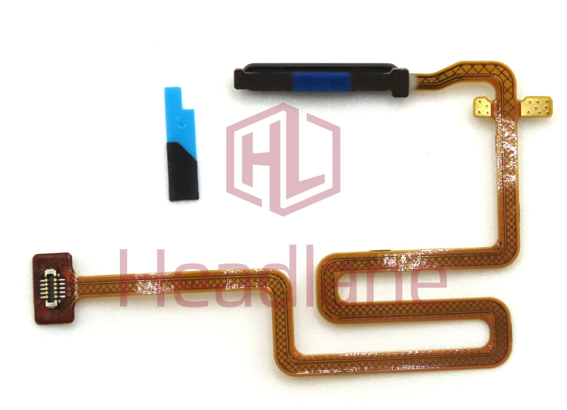 Oppo PESM10 CPH2375 CPH2333 CPH2373 A36 A76 A96 K10 Fingerprint Reader / Sensor - Black - view 2