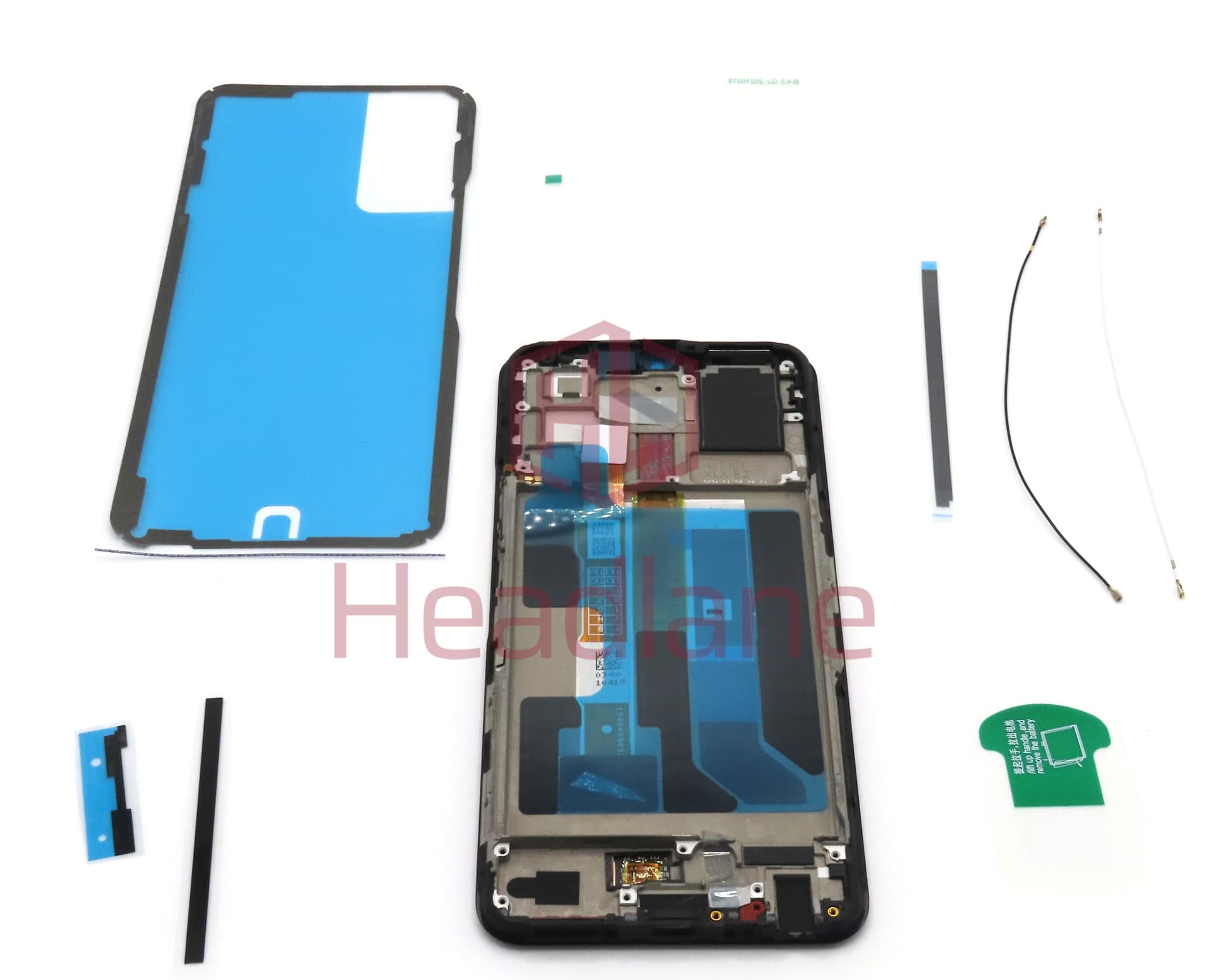 vivo Y52 5G LCD Display / Screen + Touch - view 2