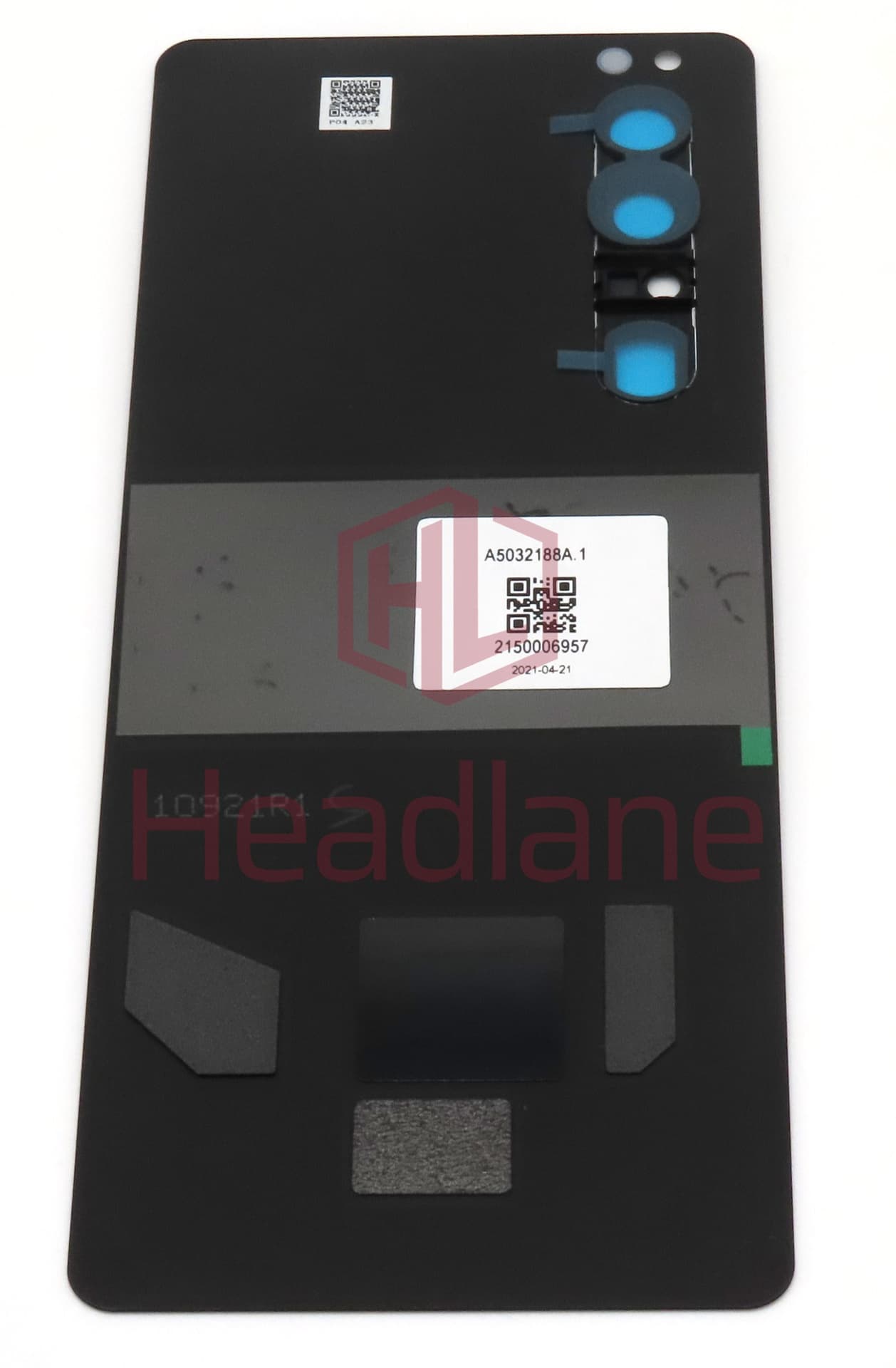 Sony XQ-BC52 Xperia 1 III Back / Battery Cover - Black (XQ-BC72 Print) - view 2