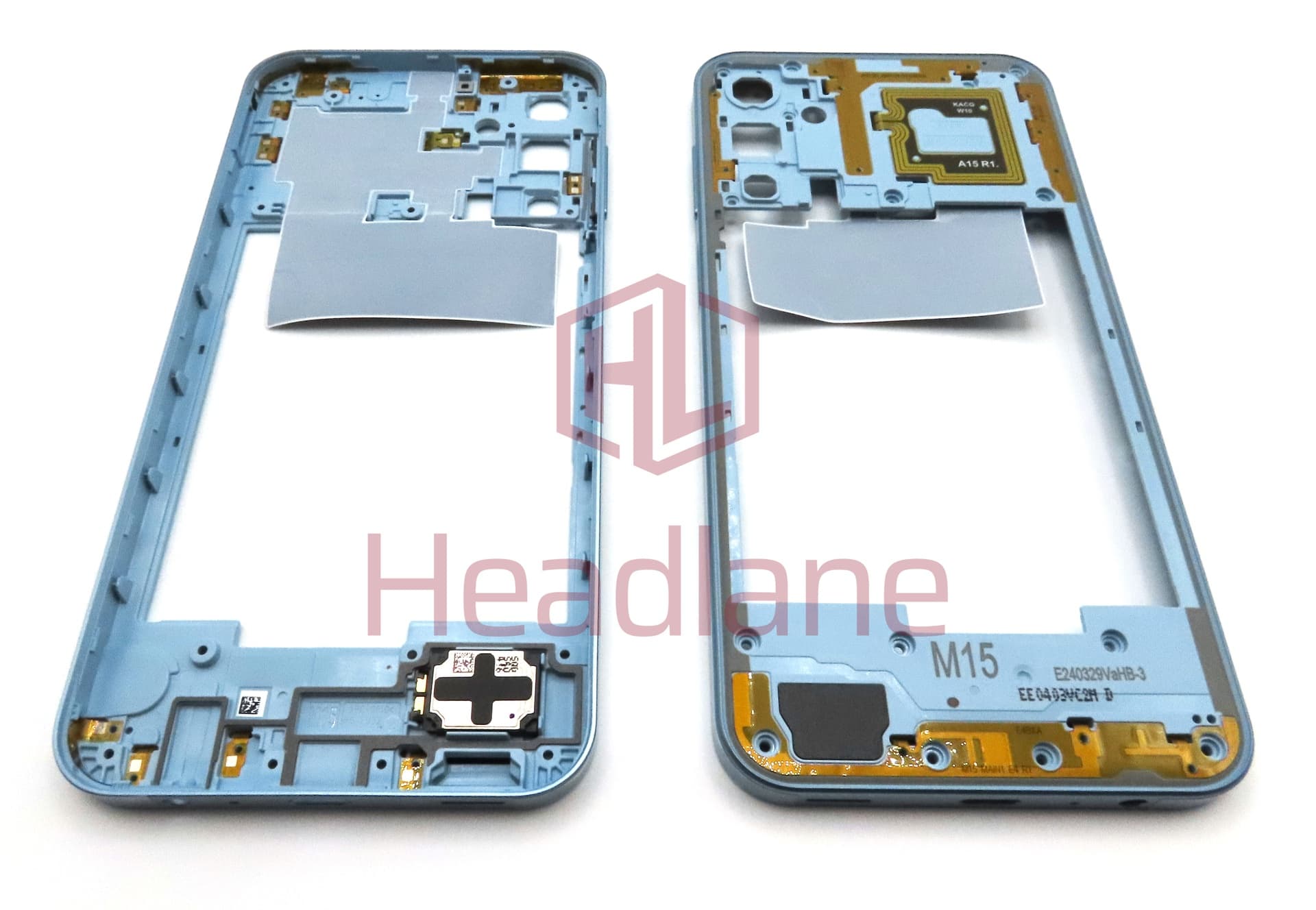 Samsung SM-M156 Galaxy M15 5G Middle Cover / Chassis - Light Blue - view 2