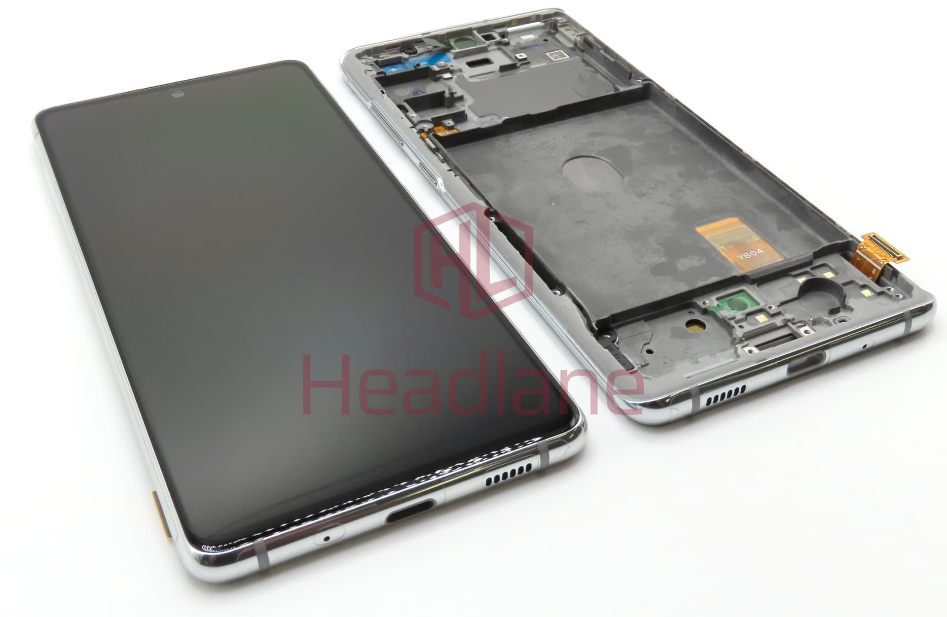 Samsung SM-G780 Galaxy S20 FE 4G LCD Display / Screen + Touch - Cloud White - view 2