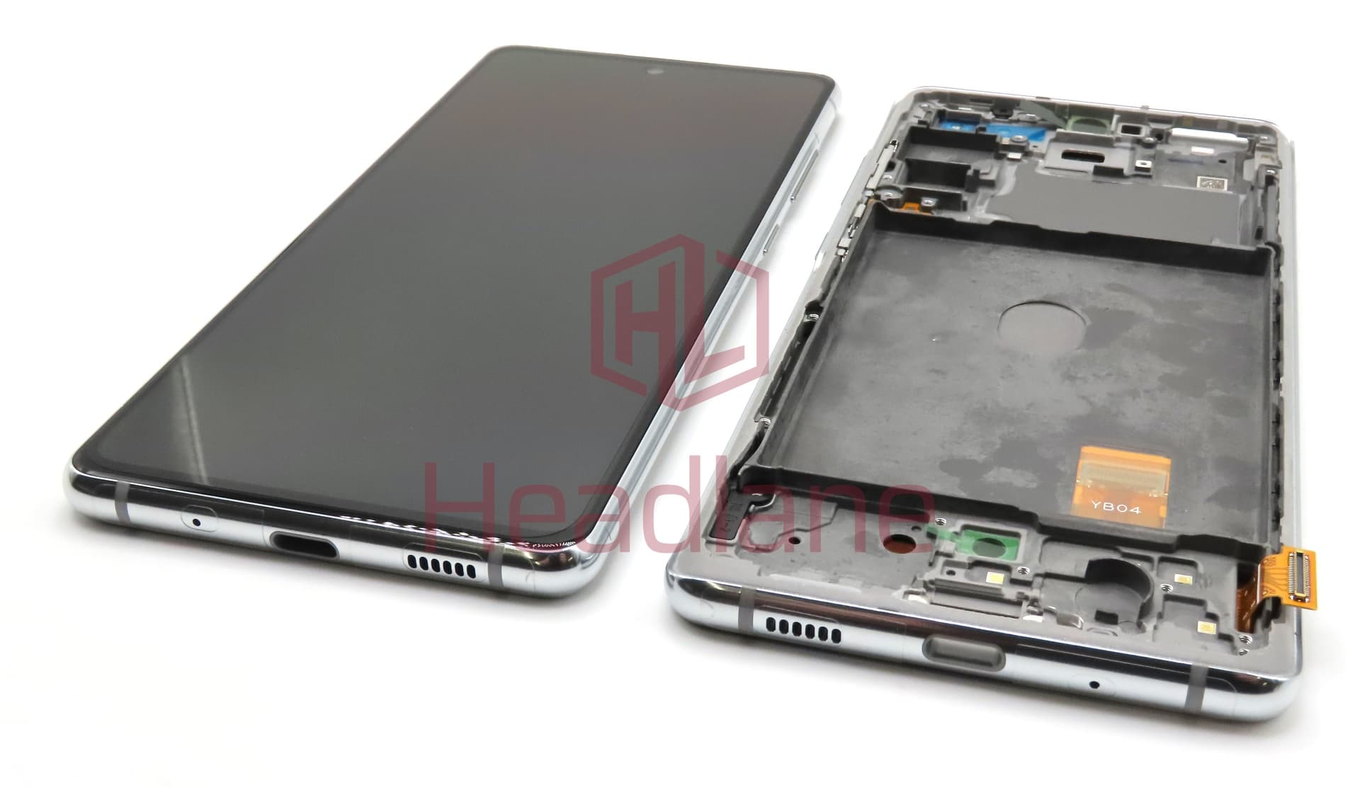 Samsung SM-G780 Galaxy S20 FE 4G LCD Display / Screen + Touch - Cloud White - view 3