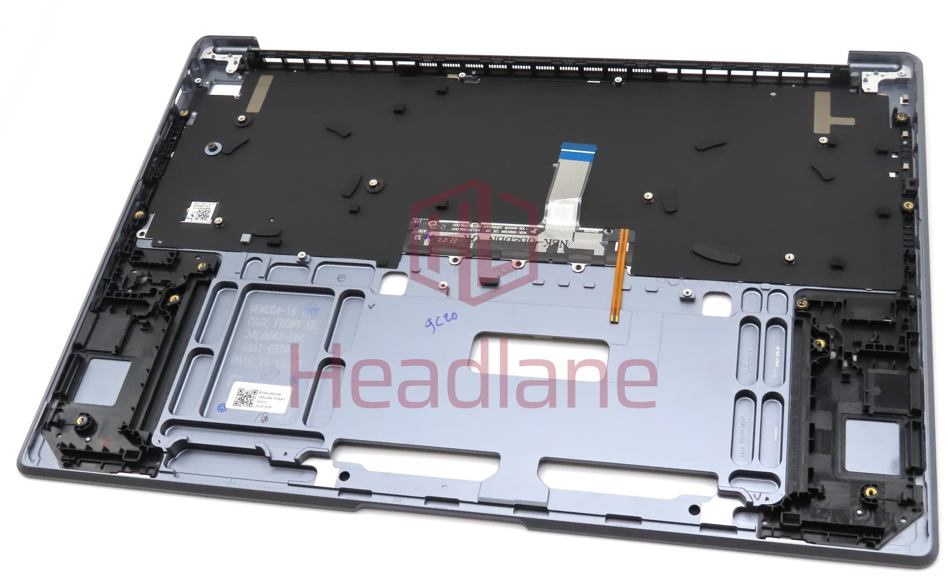 Samsung NP960XGL Galaxy Book4 Ultra 16" Top Cover + Keyboard - Moonstone Grey (UK QWERTY) - view 2