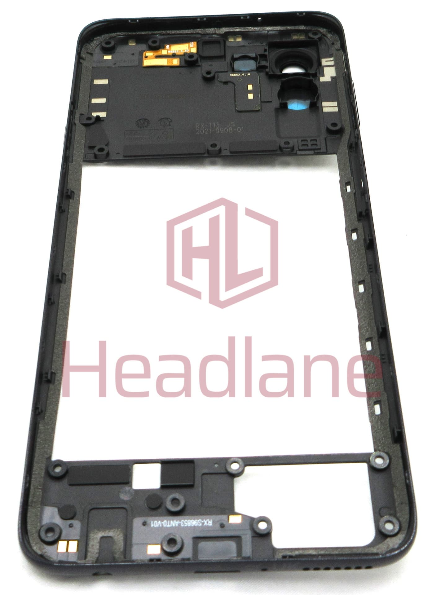 Motorola XT2139 Moto Edge 20 Lite Middle Cover / Chassis - Grey - view 2