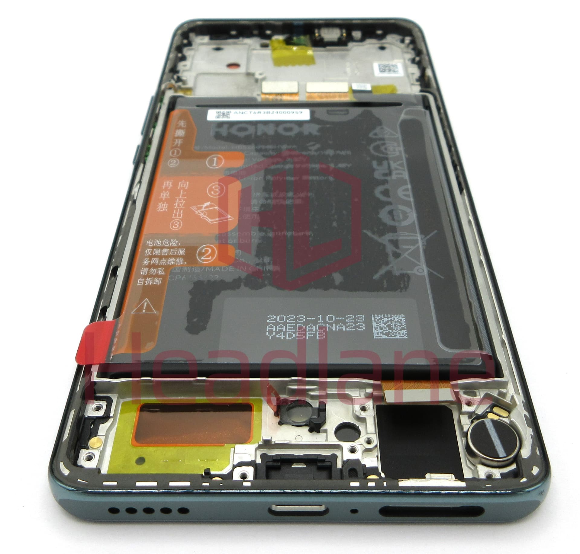 Honor Magic6 Lite LCD Display / Screen + Touch + HB526694EHW Battery - Green - view 2