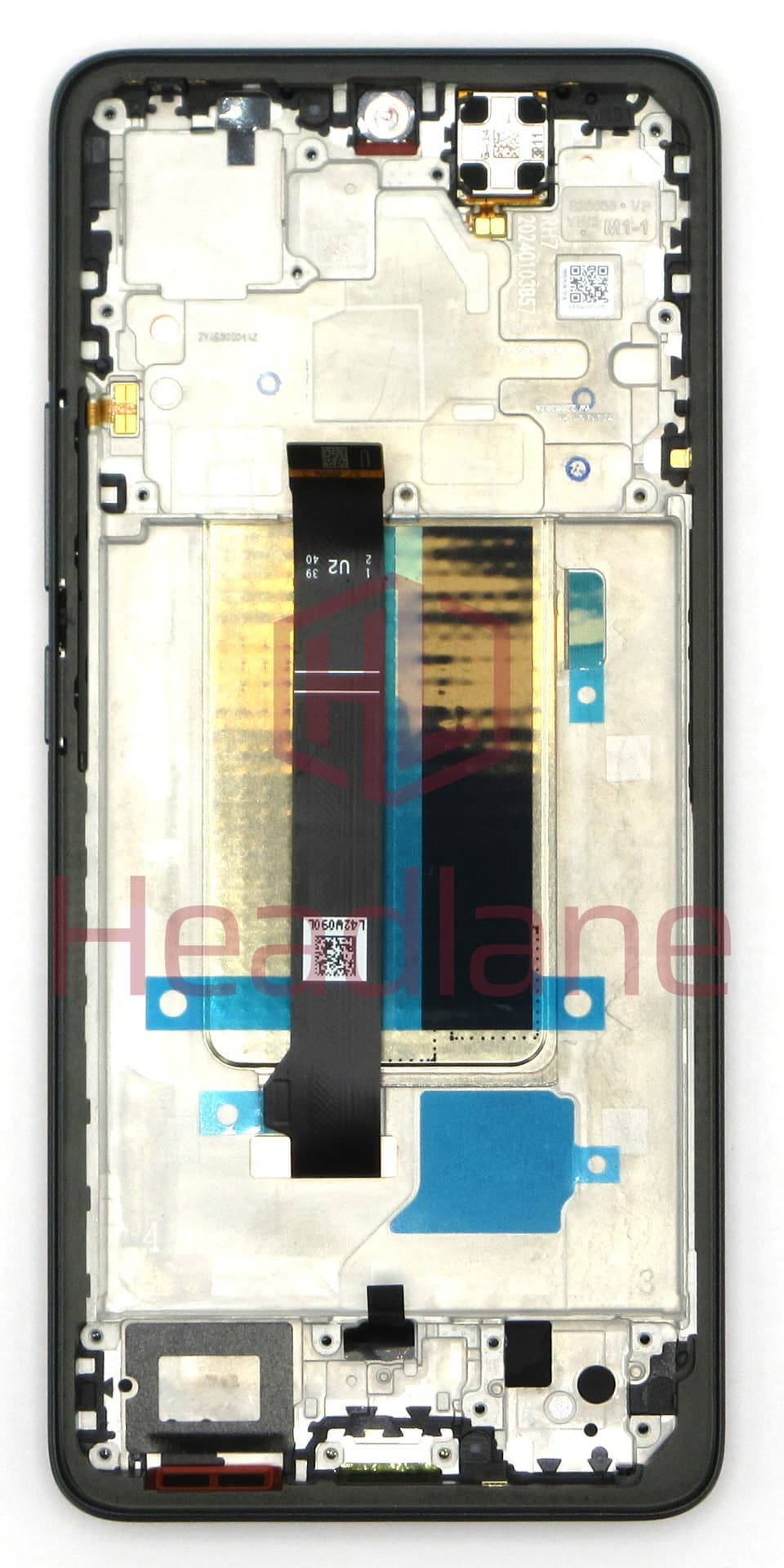 Xiaomi Redmi Note 13 Pro+ 5G LCD Display / Screen + Touch - Black - view 2