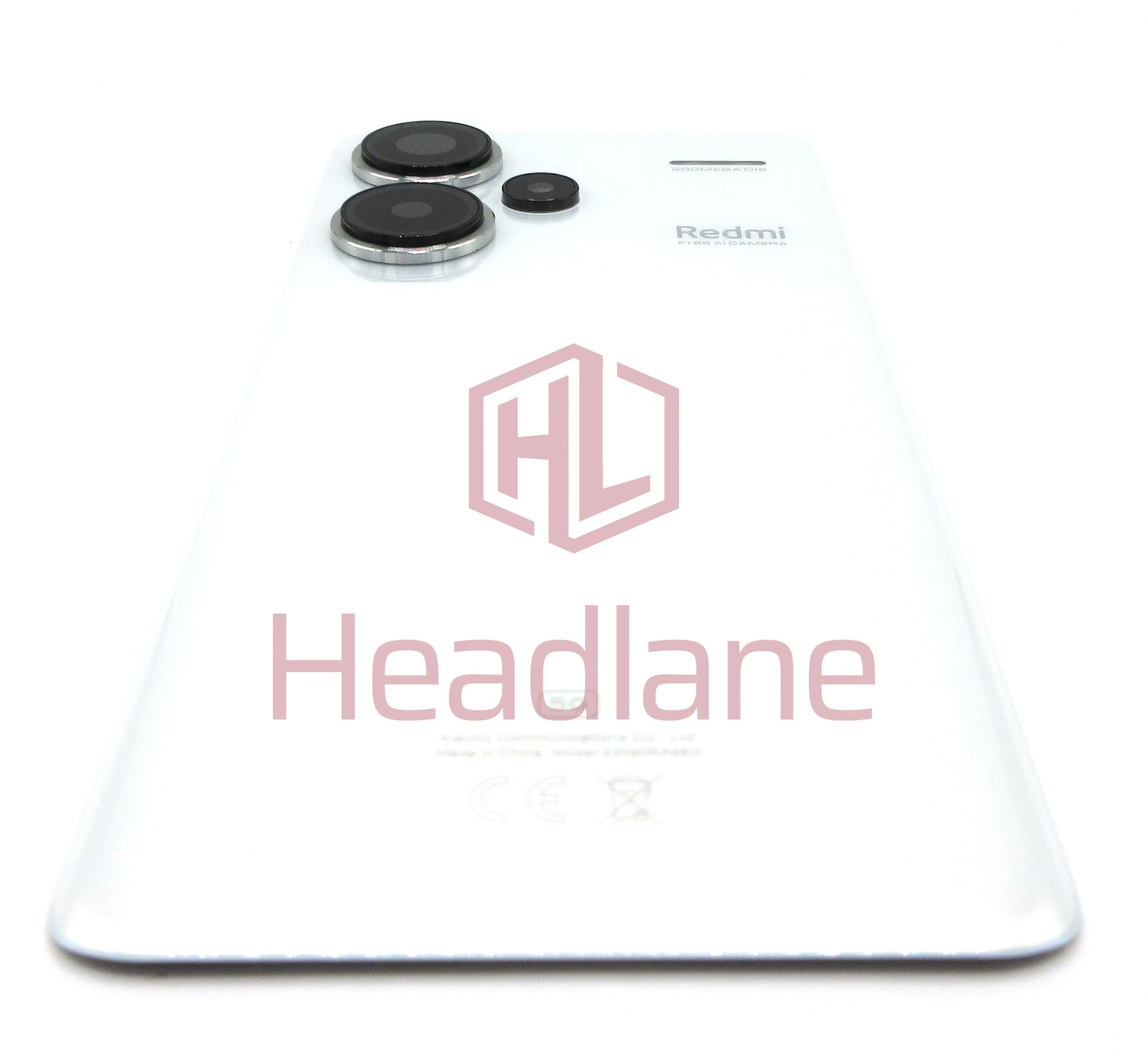 Xiaomi Redmi Note 13 Pro+ 5G Back / Battery Cover - White - view 2