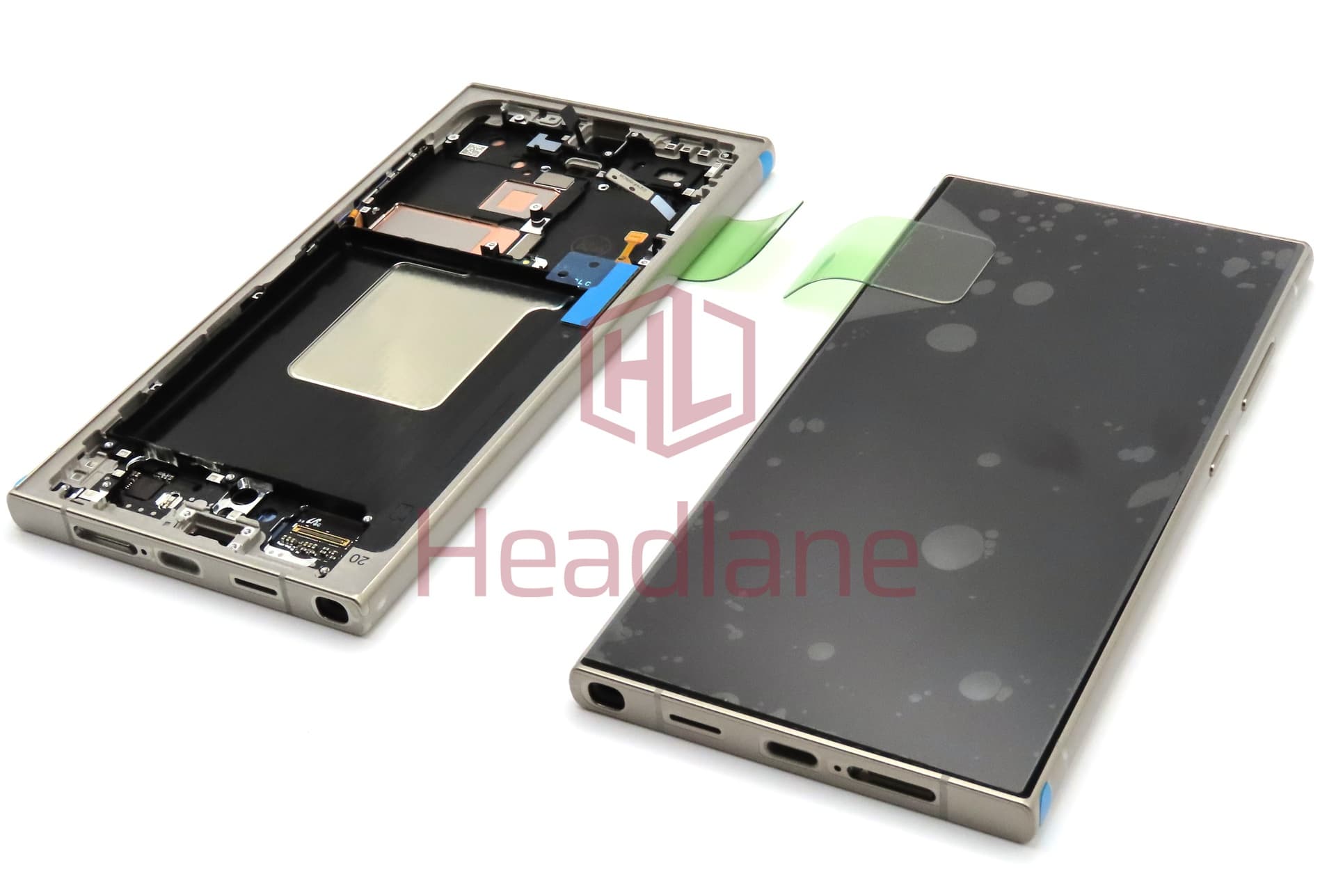 Samsung SM-S928 Galaxy S24 Ultra LCD Display / Screen + Touch - Titanium Grey / Titanium Orange / Titanium Violet (With Frame - Self Assembled) 3