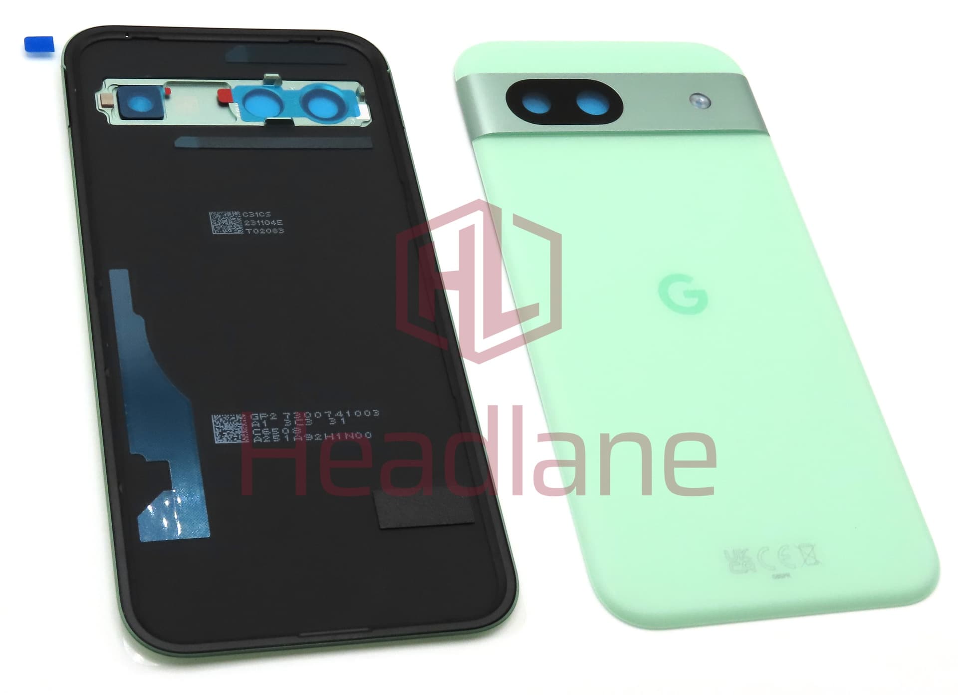 Google Pixel 8a Back / Battery Cover - Aloe / Green - view 3