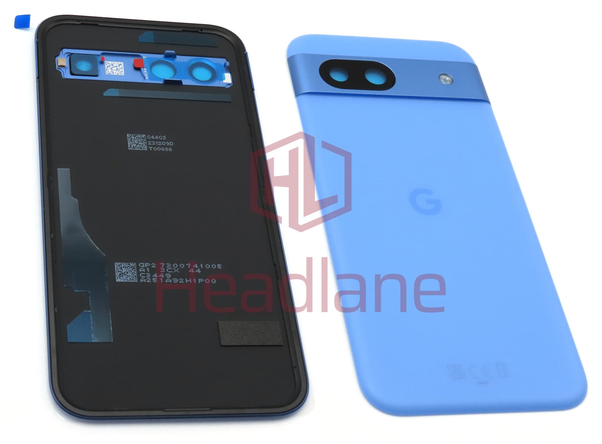 Google Pixel 8a Back / Battery Cover - Bay / Blue - view 3