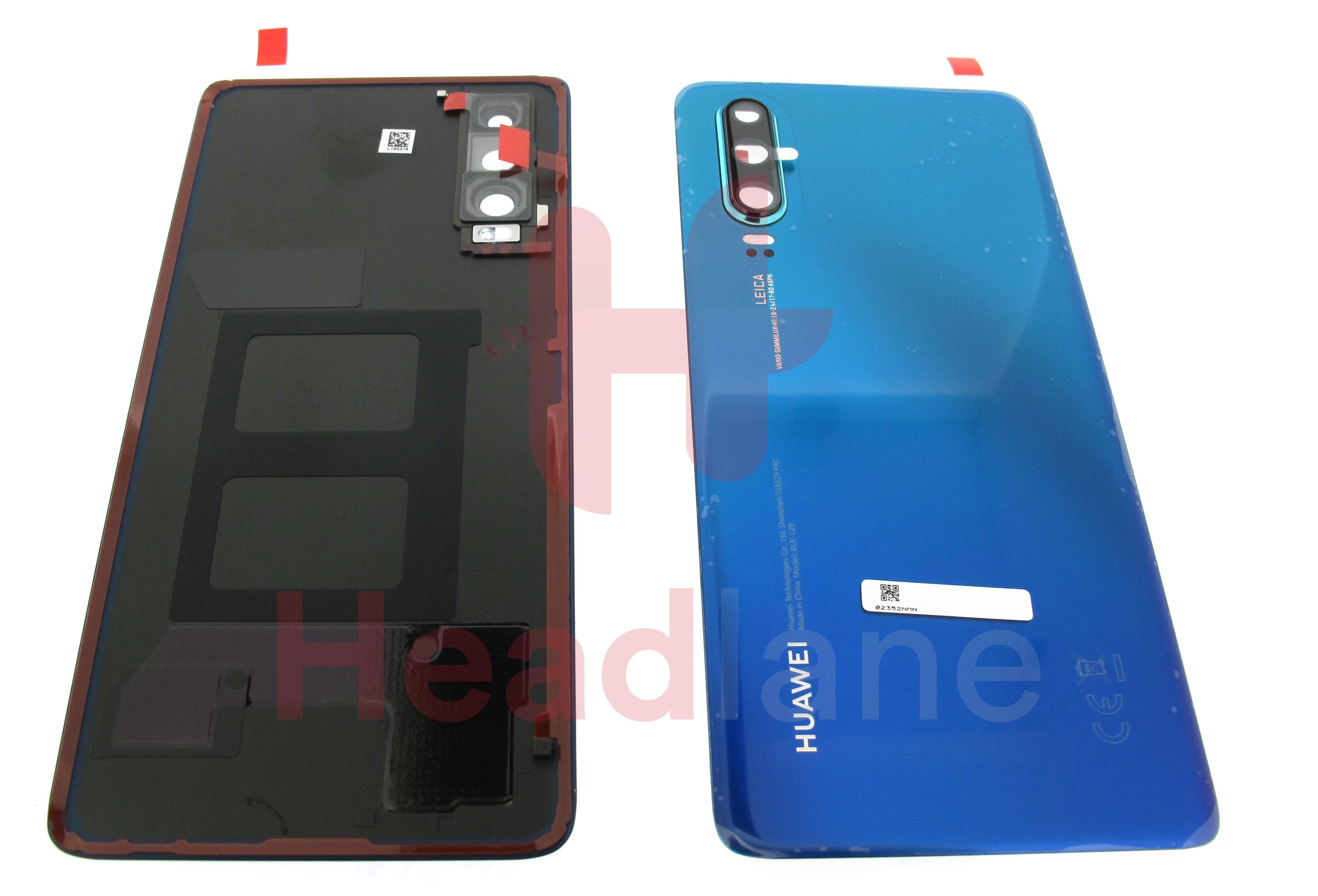 Huawei P30 Back / Battery Cover -  Aurora Blue - view 3