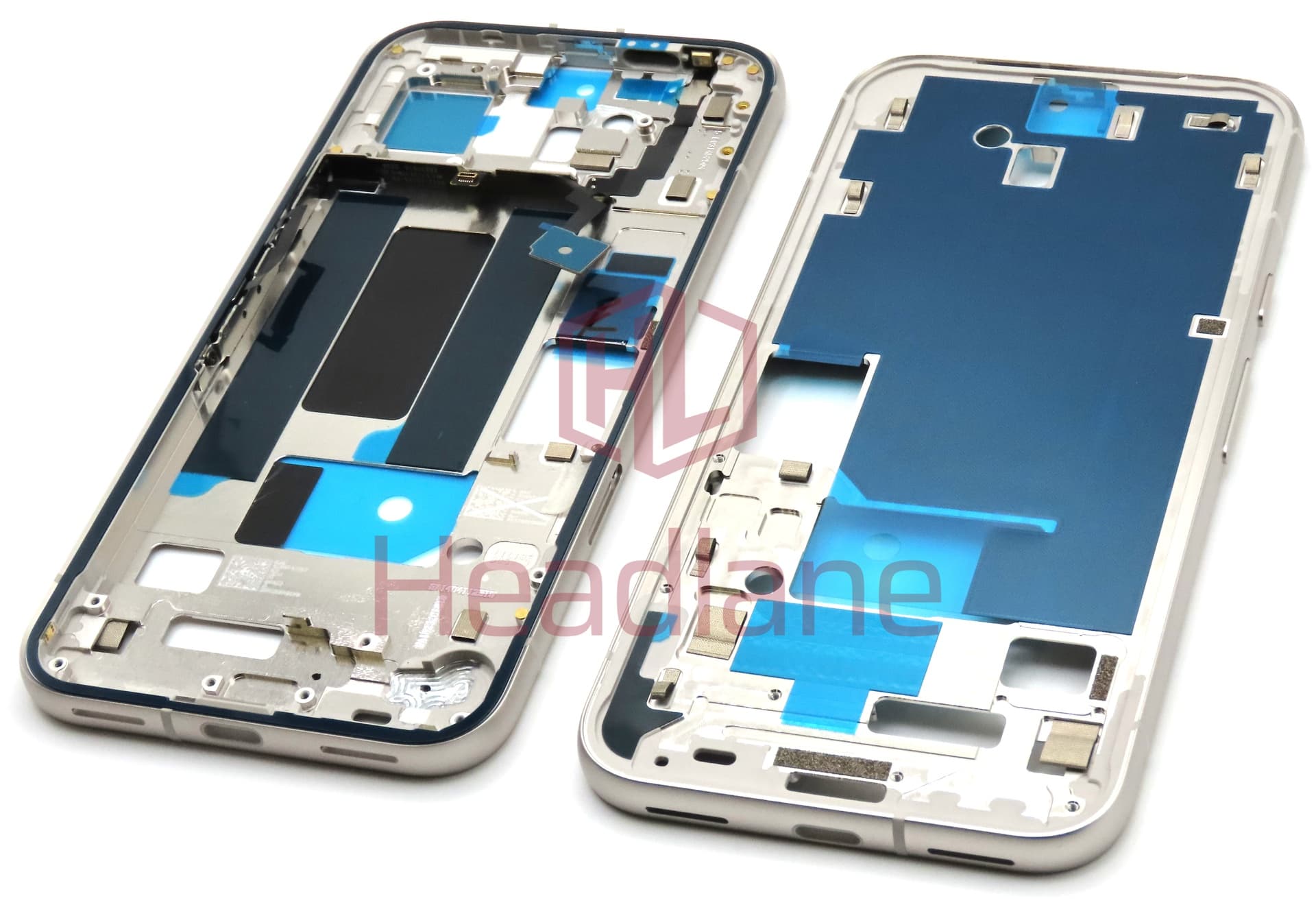 Google Pixel 8a Middle Cover / Chassis - Porcelain / White - view 2