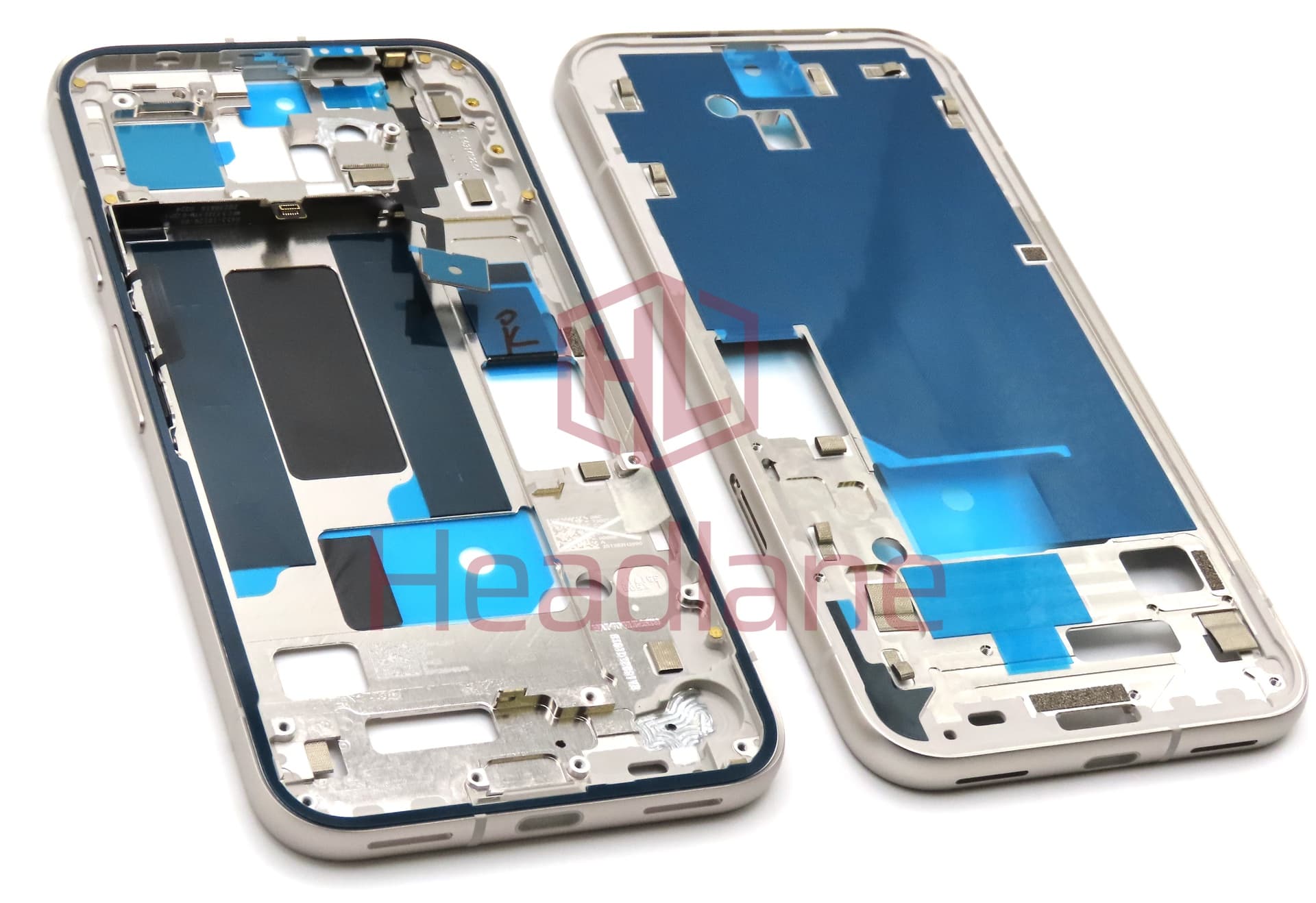 Google Pixel 8a Middle Cover / Chassis - Porcelain / White - view 3