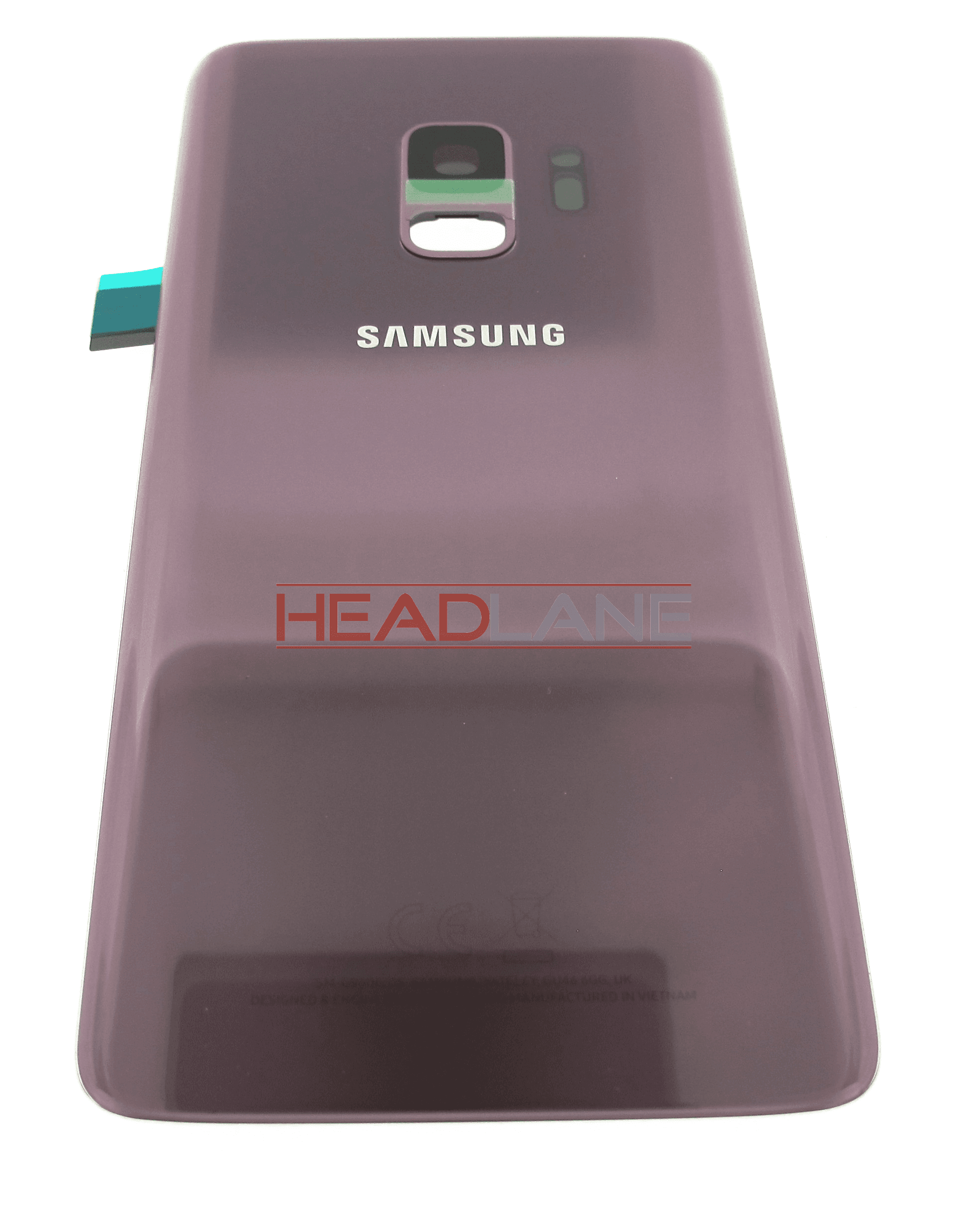 Samsung SM-G960F Galaxy S9 Single SIM Battery Cover - Purple - view 2