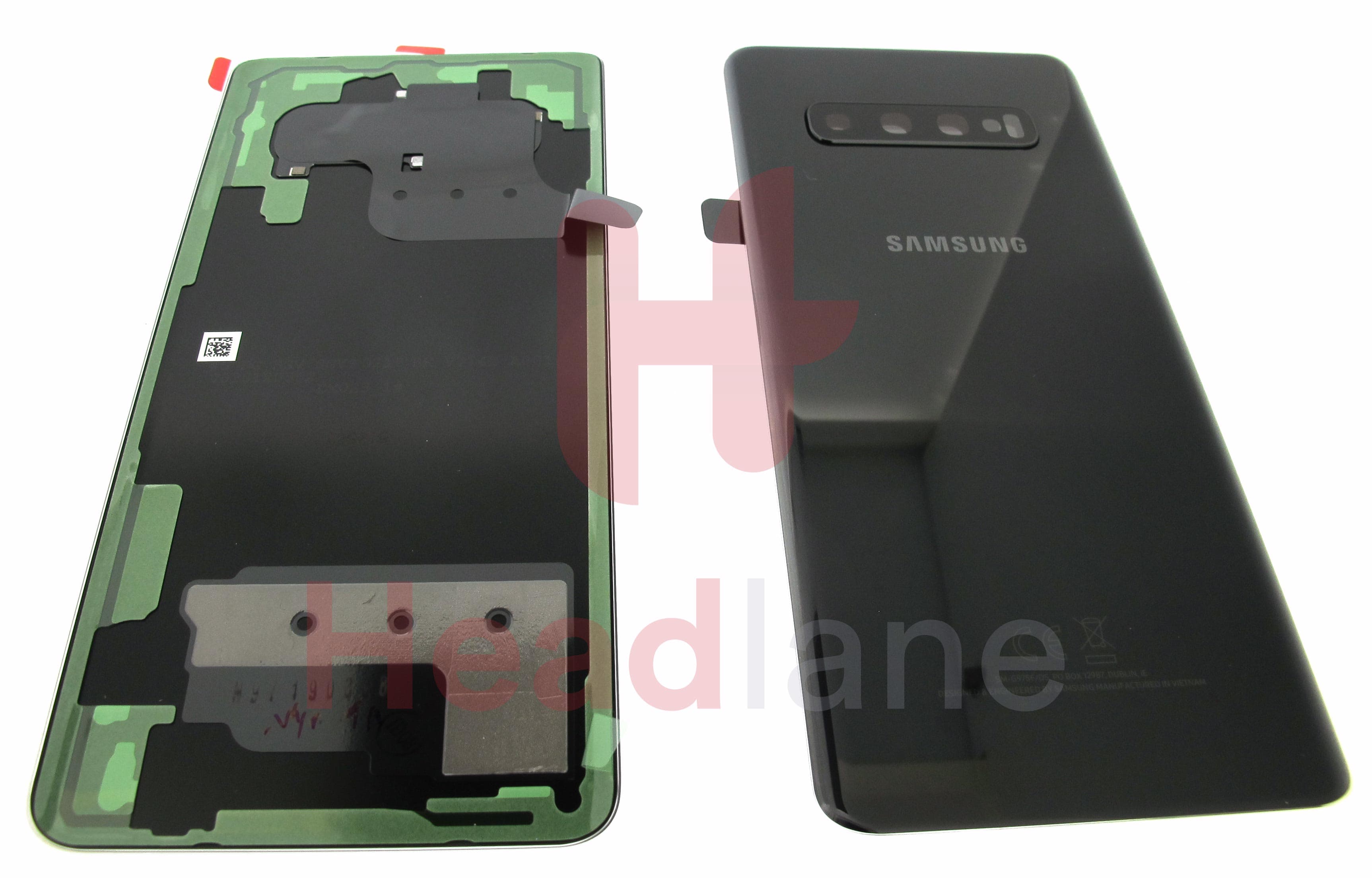 Samsung SM-G975 Galaxy S10+ / S10 Plus Back / Battery Cover - Prism Black - view 2