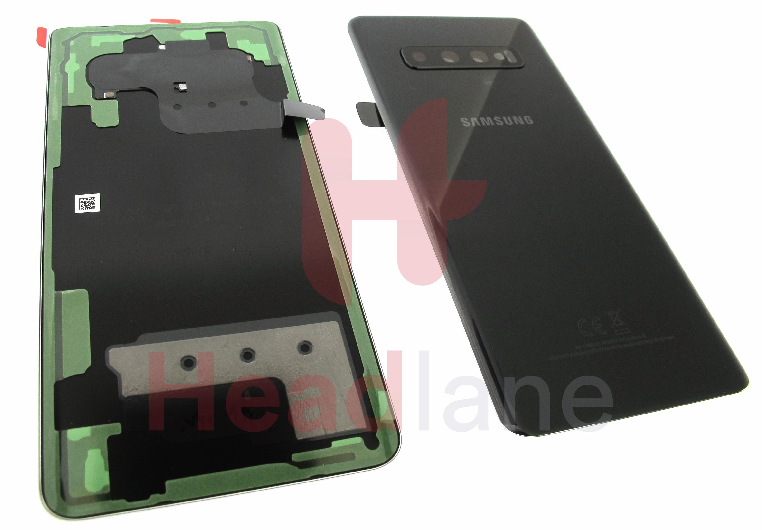 Samsung SM-G975 Galaxy S10+ / S10 Plus Back / Battery Cover - Prism Black - view 3