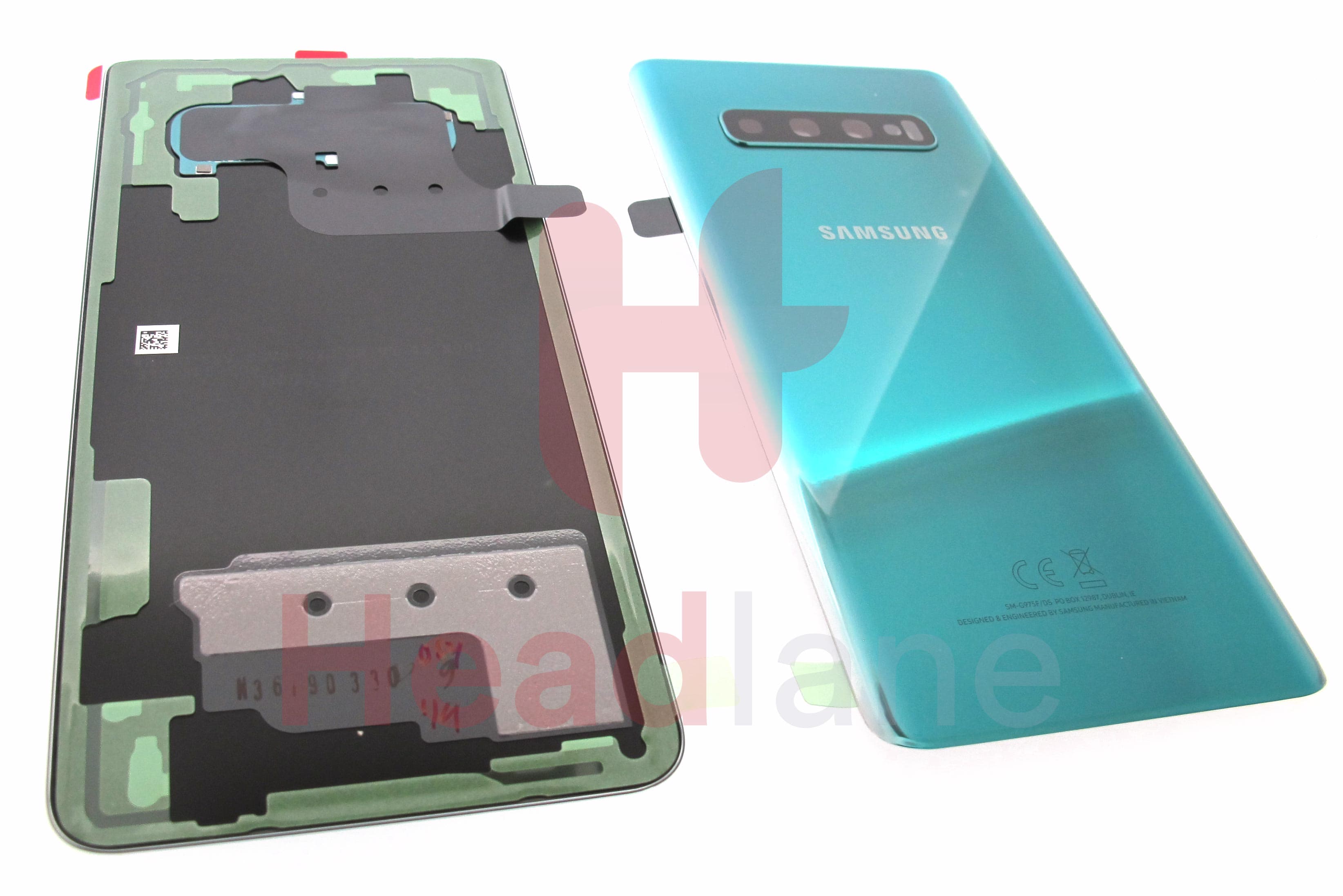 Samsung SM-G975 Galaxy S10+ / S10 Plus Back / Battery Cover - Prism Green - view 2