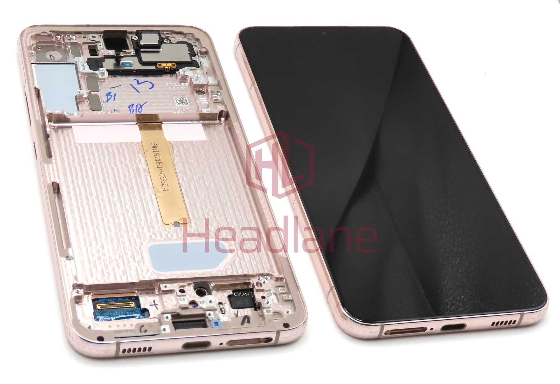 Samsung SM-S906 Galaxy S22+ / Plus LCD Display / Screen + Touch - Pink Gold (Pulled - New) 2