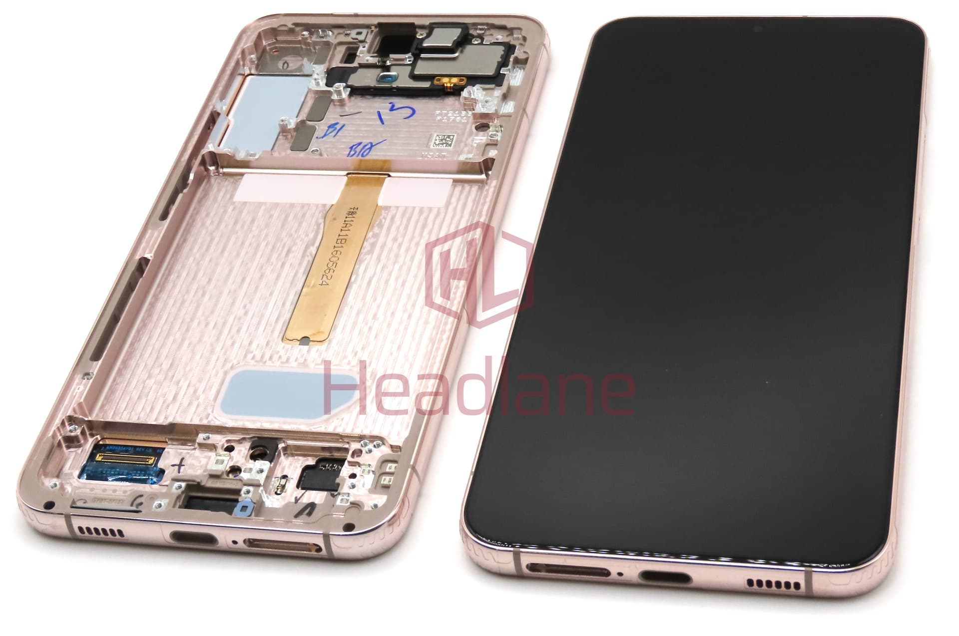 Samsung SM-S906 Galaxy S22+ / Plus LCD Display / Screen + Touch - Pink Gold (Pulled - New) 3