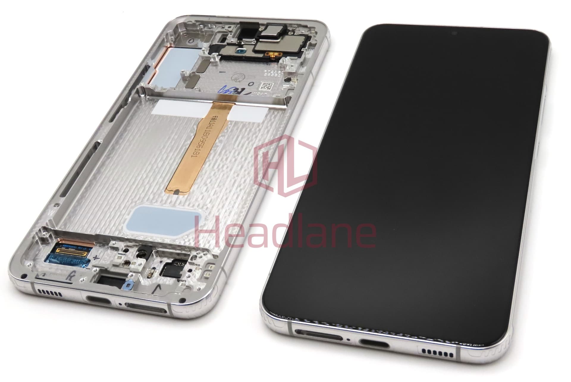 Samsung SM-S906 Galaxy S22+ / Plus LCD Display / Screen + Touch - Phantom White (Pulled - New) - view 2