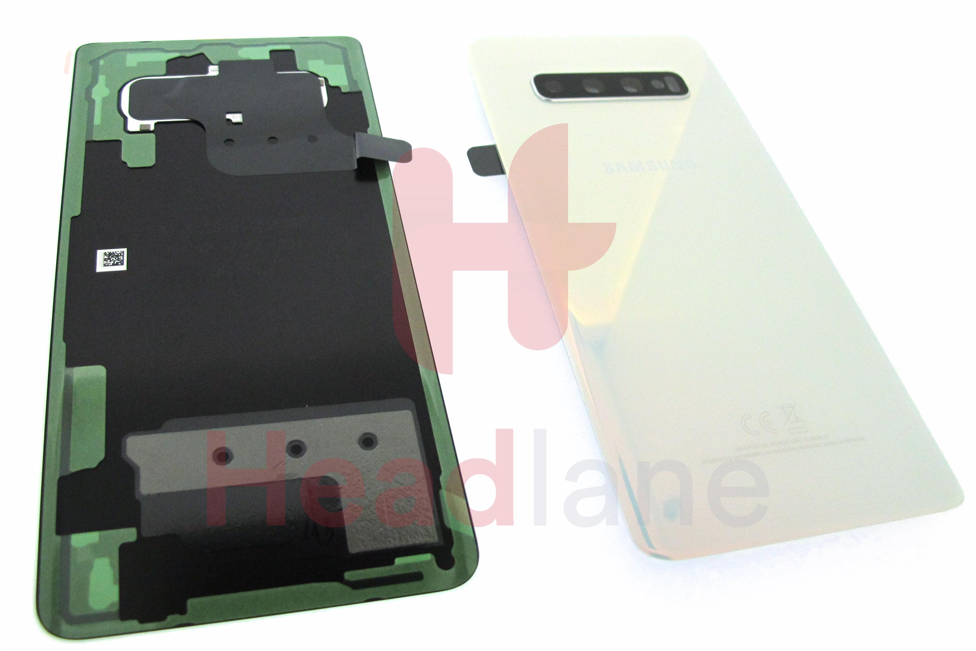 Samsung SM-G975 Galaxy S10+ / S10 Plus Back / Battery Cover - Prism White - view 2